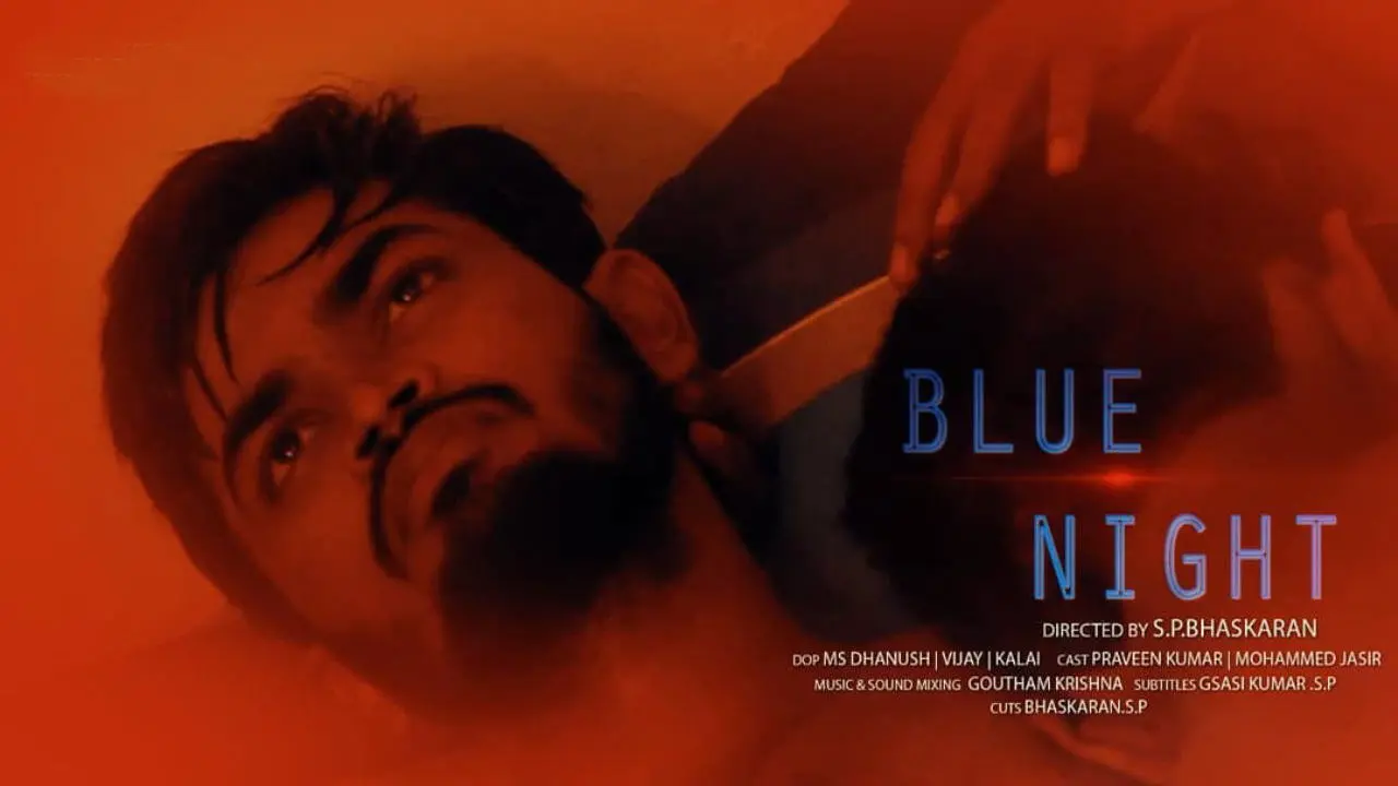 Blue Night backdrop