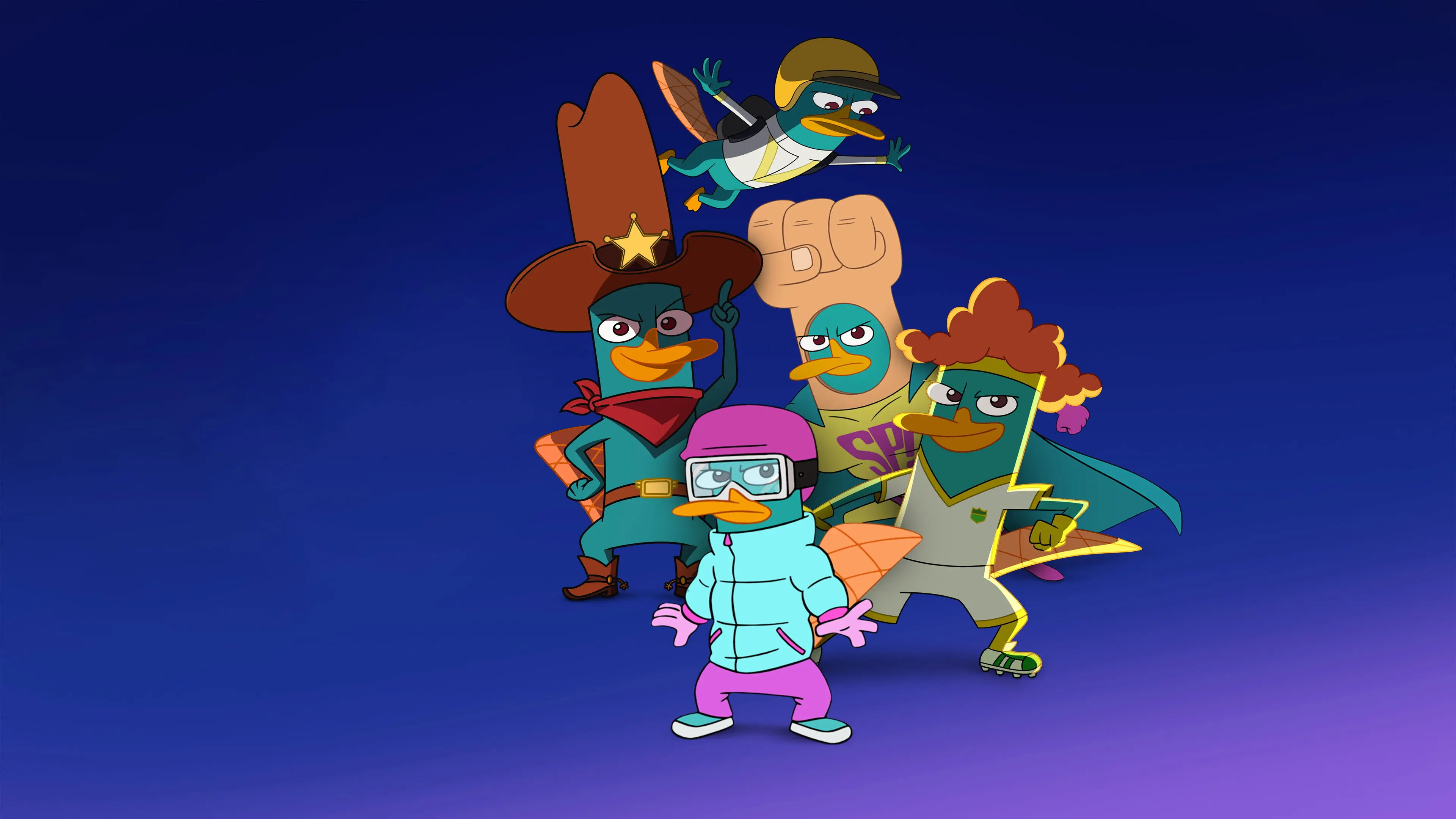 Agent P Under C backdrop