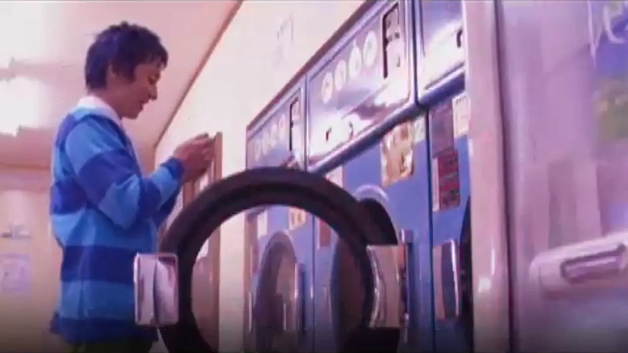Coin Laundry backdrop