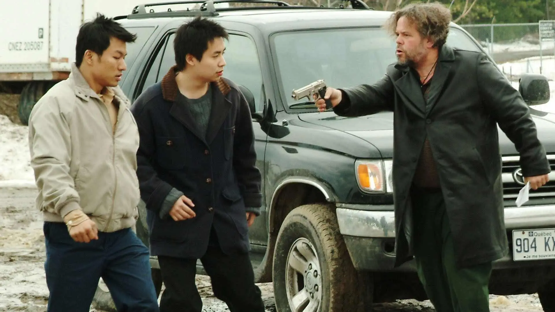 Frozen River backdrop