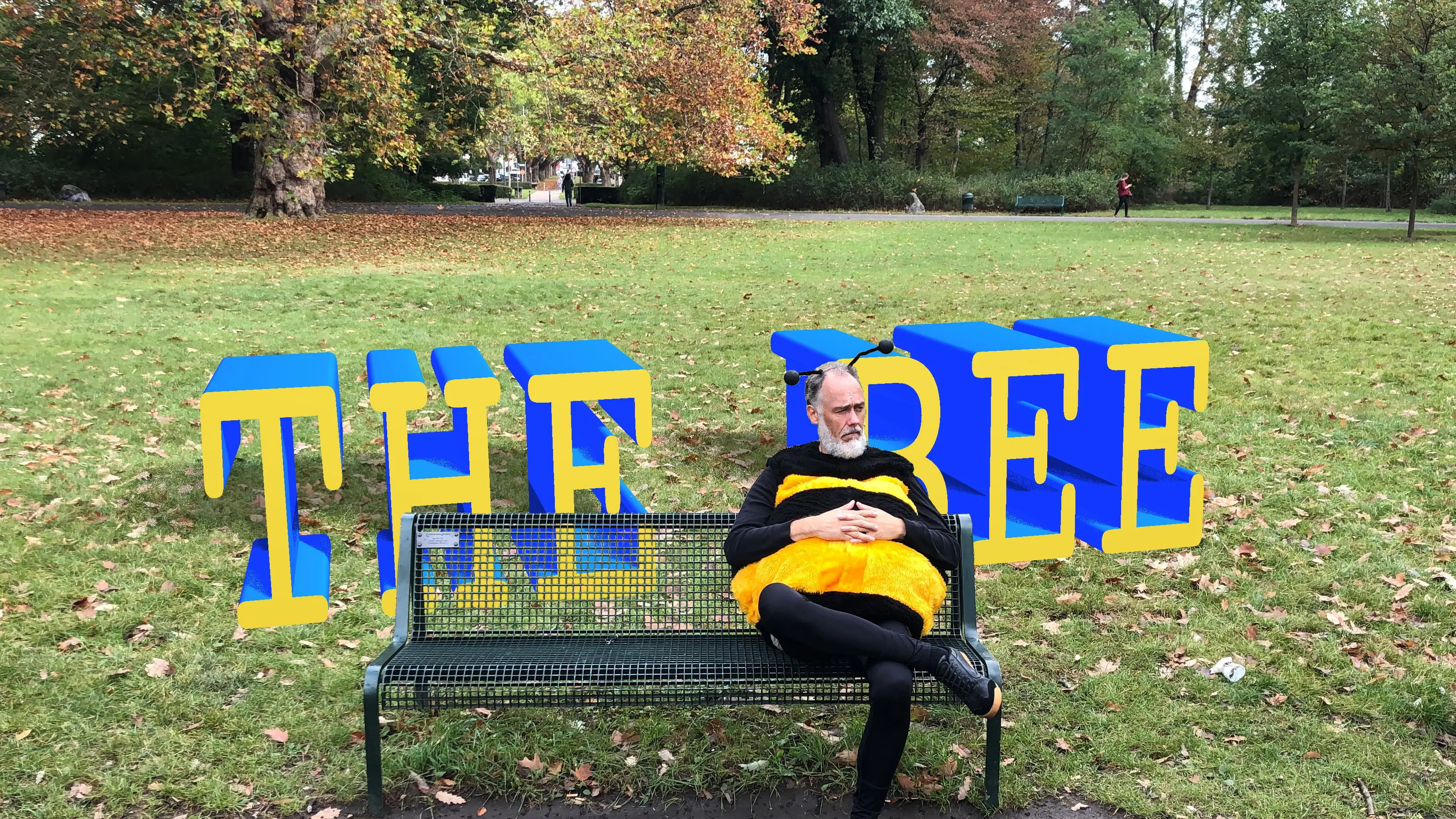 The Bee backdrop
