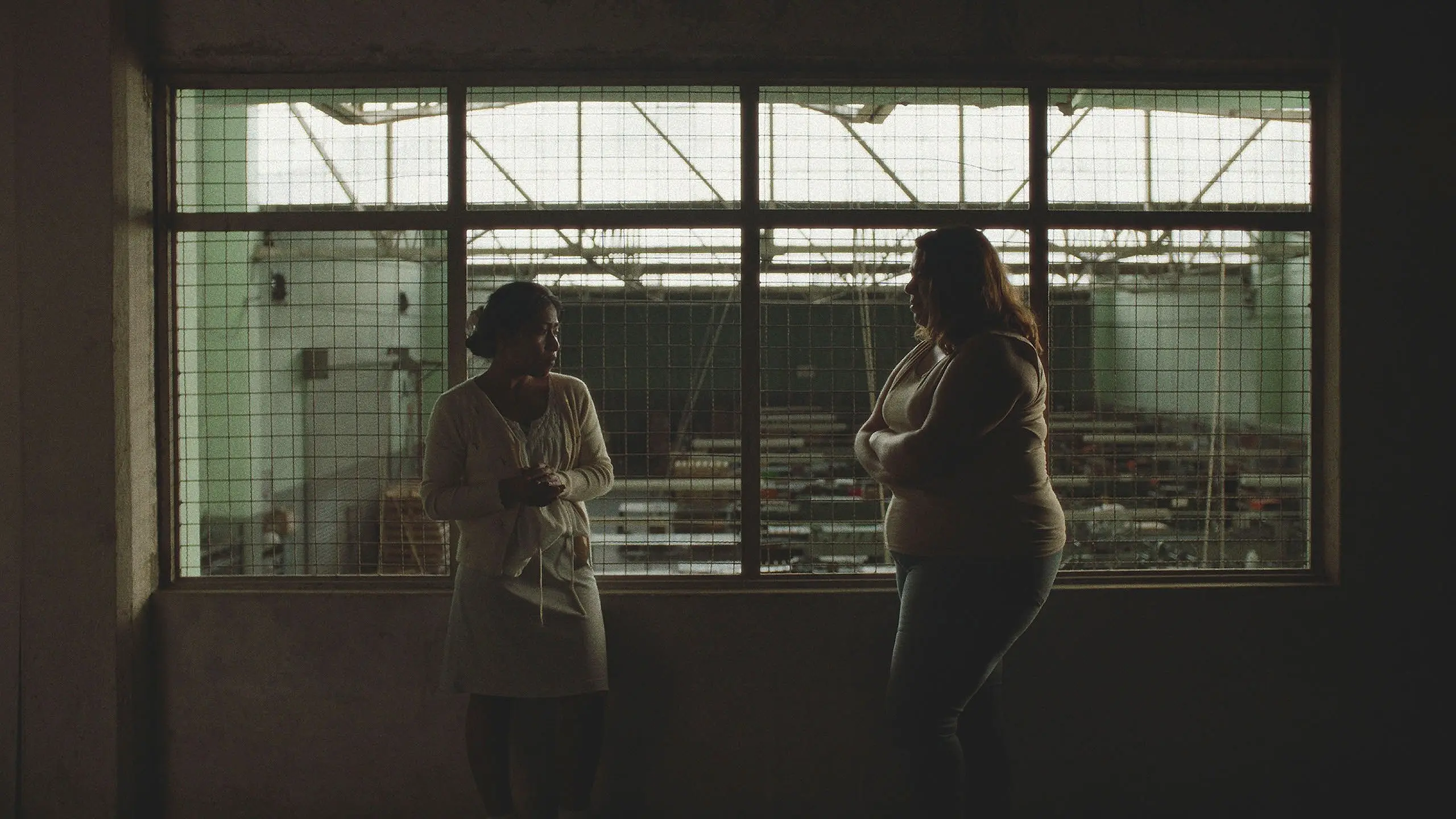 Sweatshop Girl backdrop