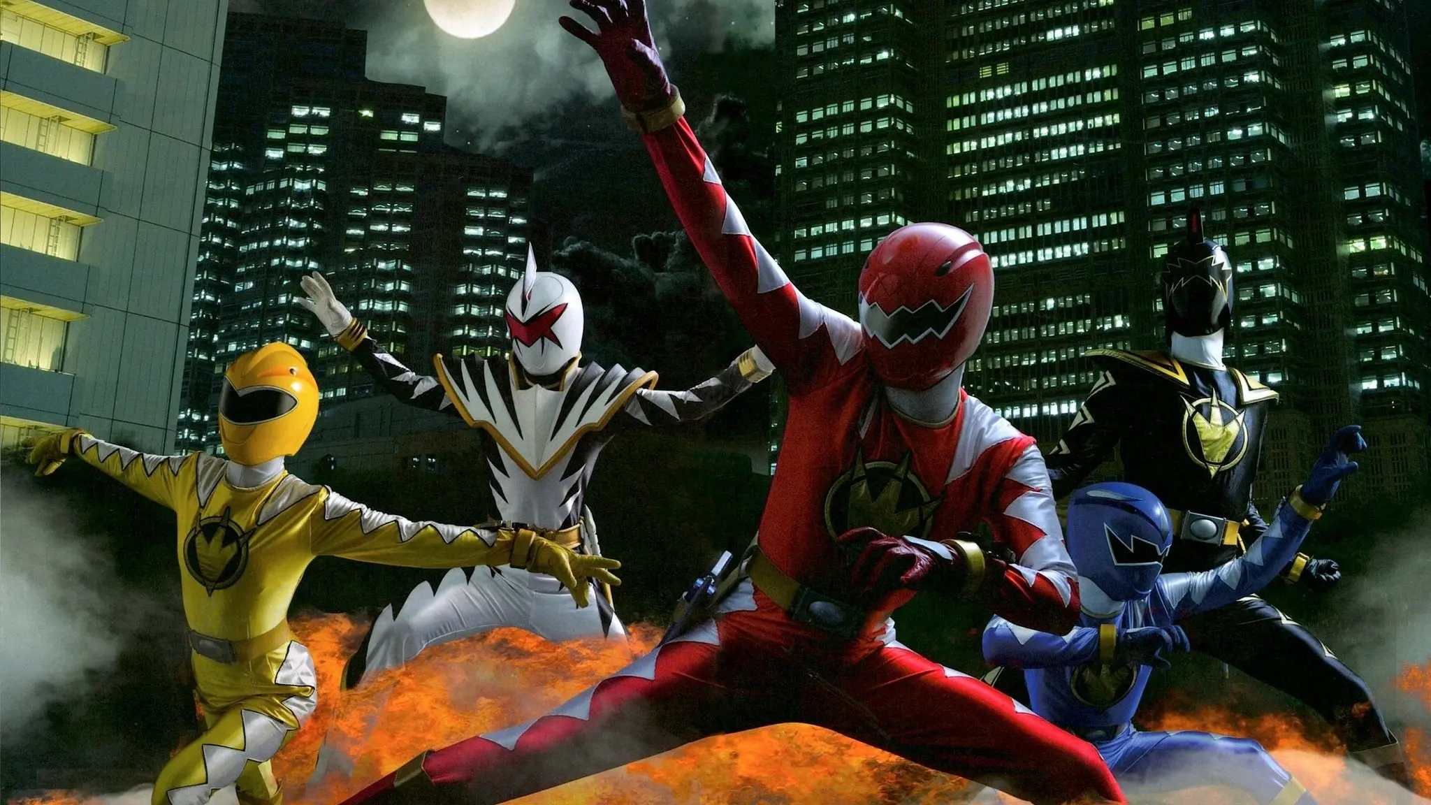 Bakuryu Sentai Abaranger backdrop