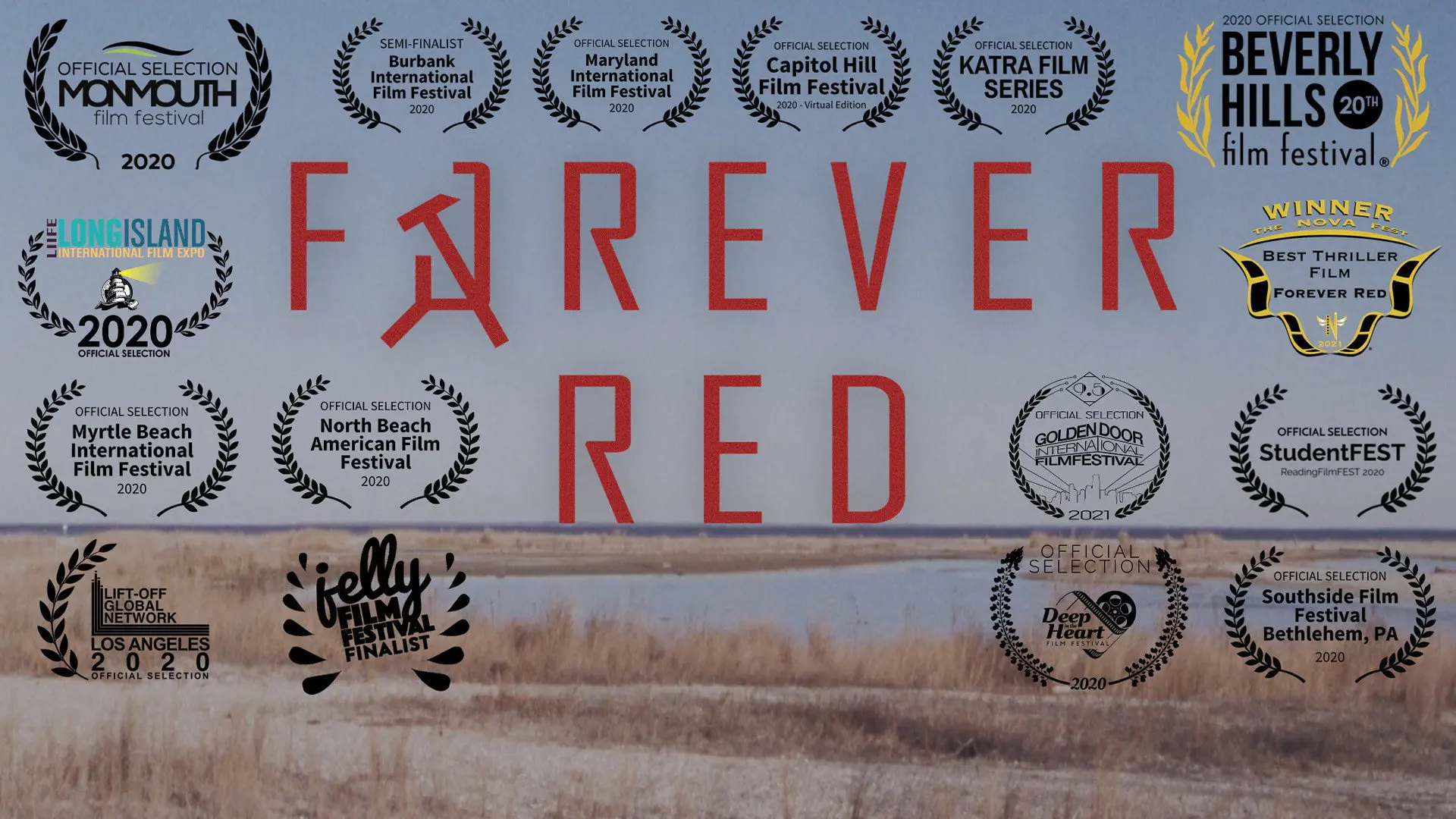 Forever Red backdrop