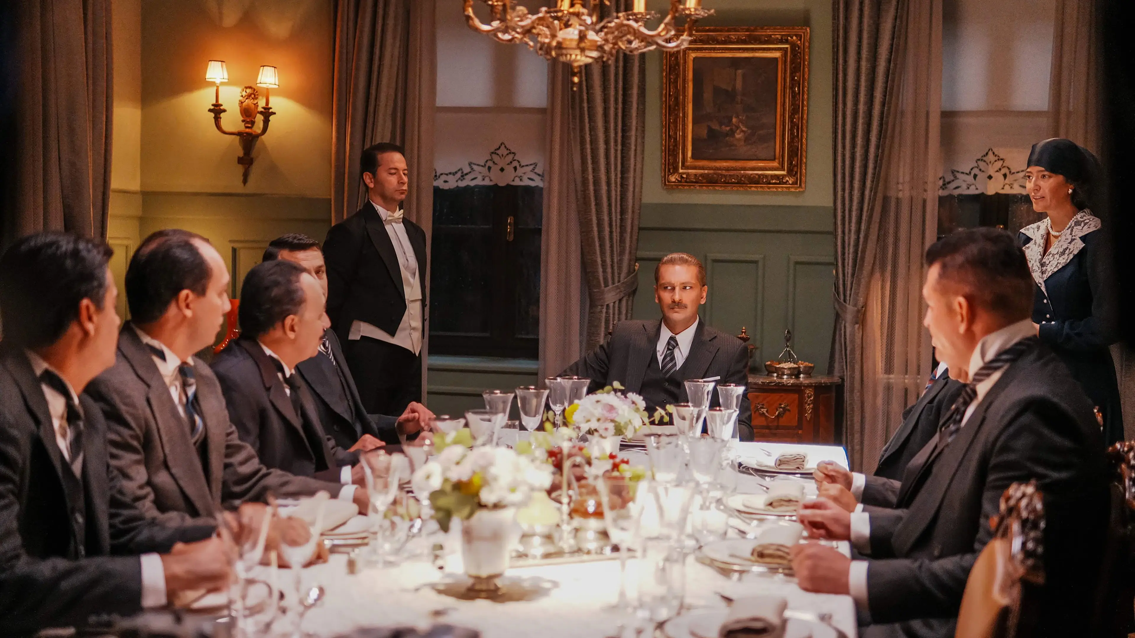 The Last Dinner backdrop