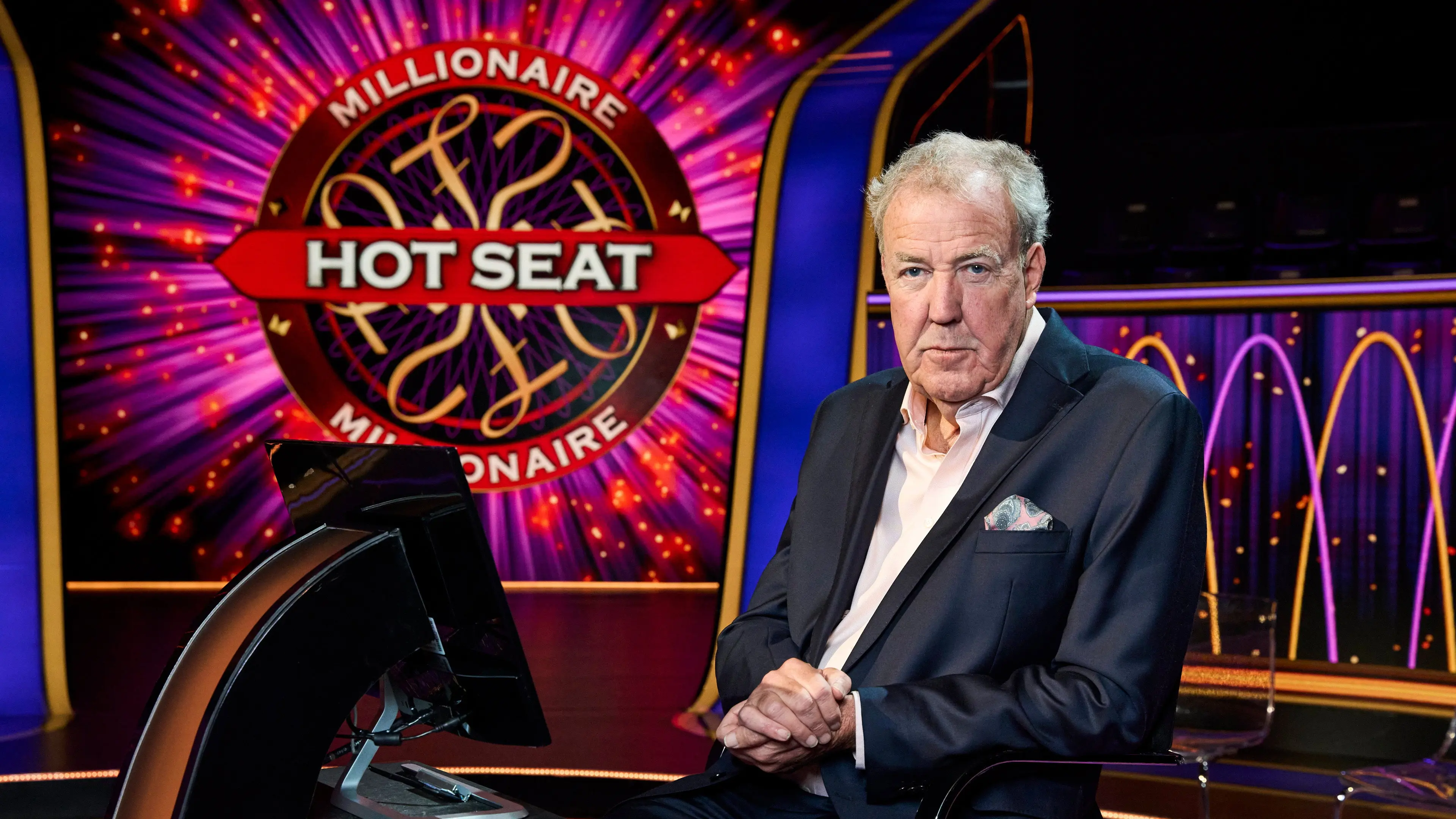 Millionaire Hot Seat backdrop