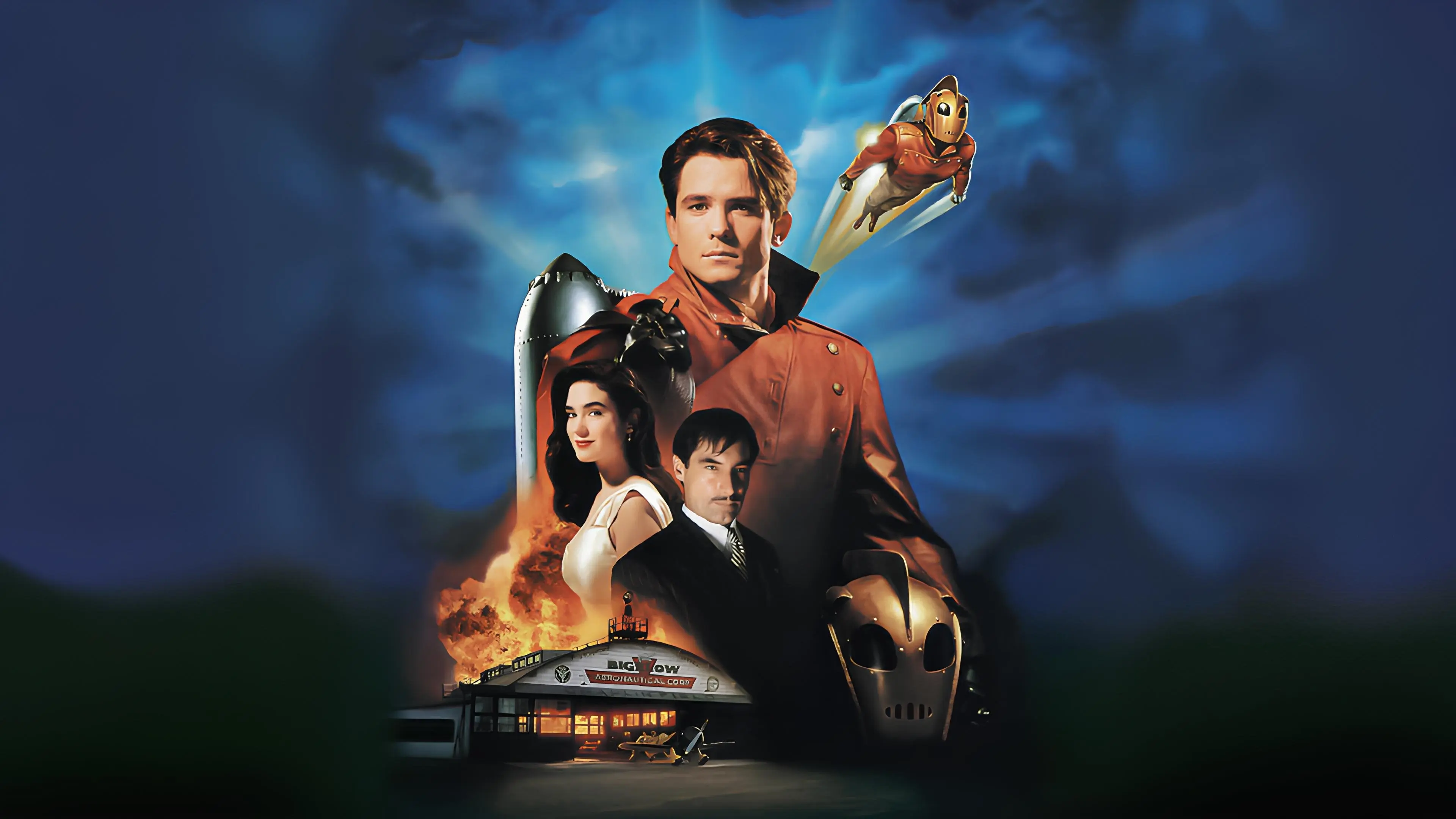 The Rocketeer backdrop