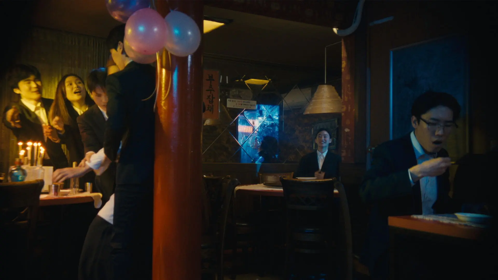 I’d like that corner seat over there backdrop