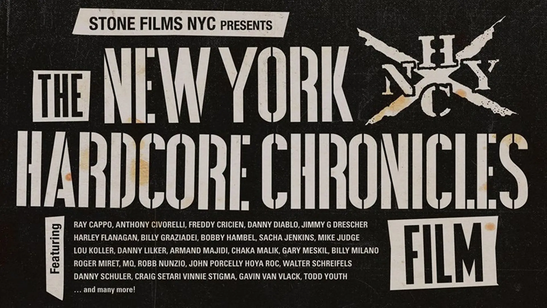The New York Hardcore Chronicles Film backdrop