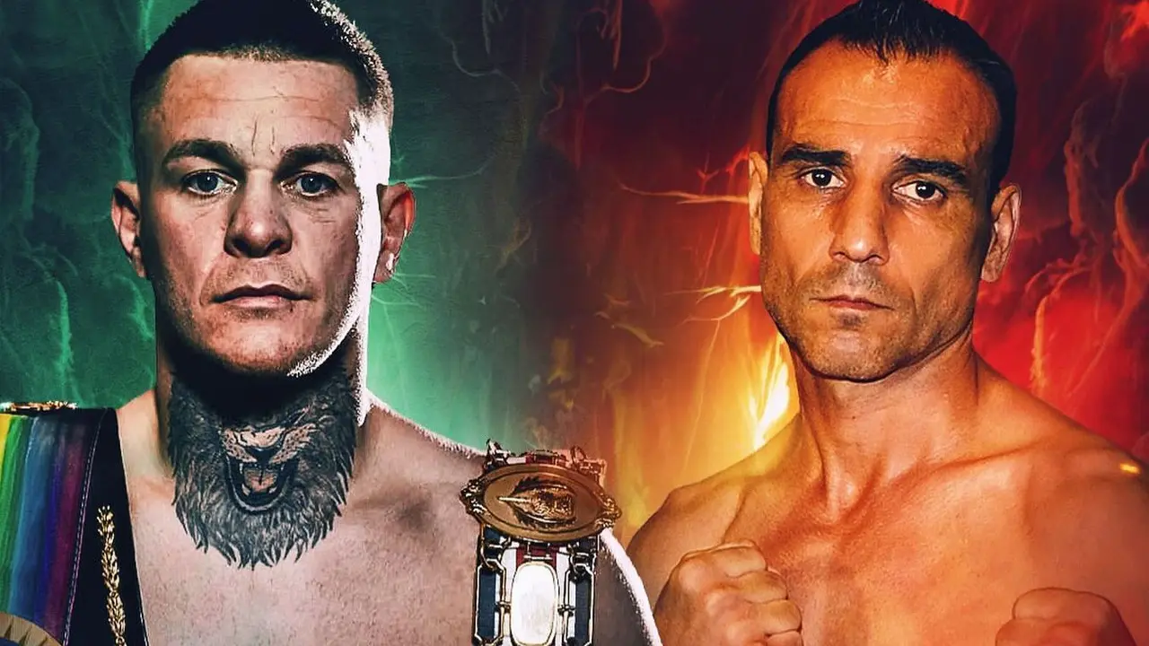 Gavin Gwynne vs. Emiliano Marsili backdrop