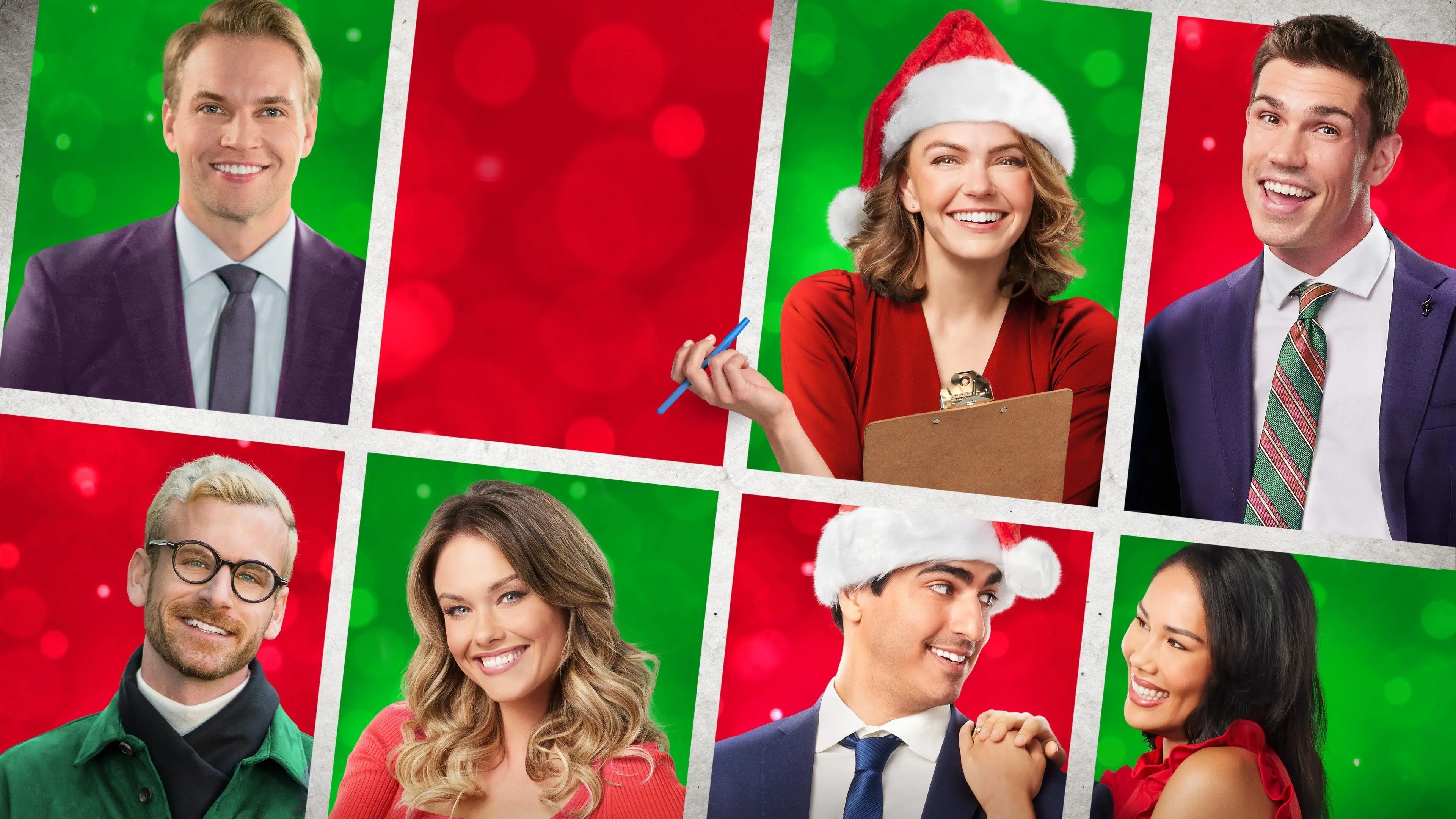 Christmas Class Reunion backdrop