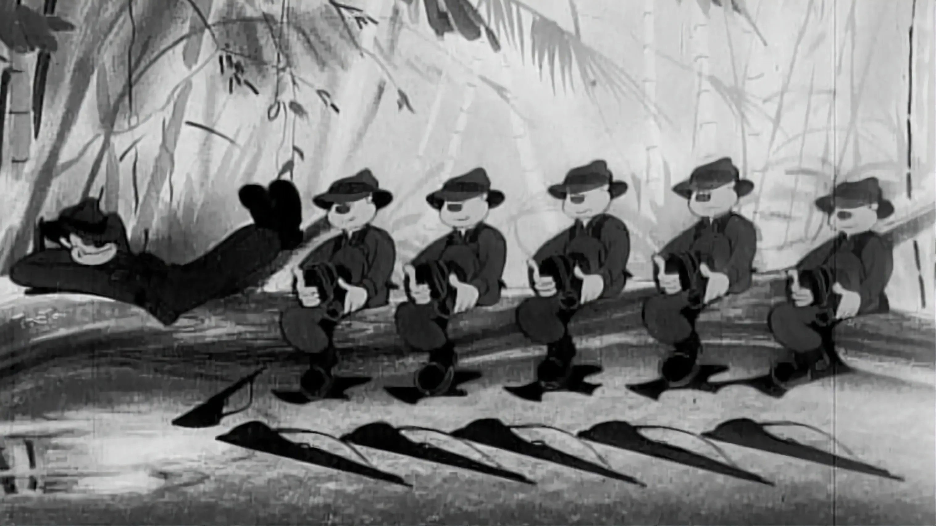 6 Little Jungle Boys backdrop