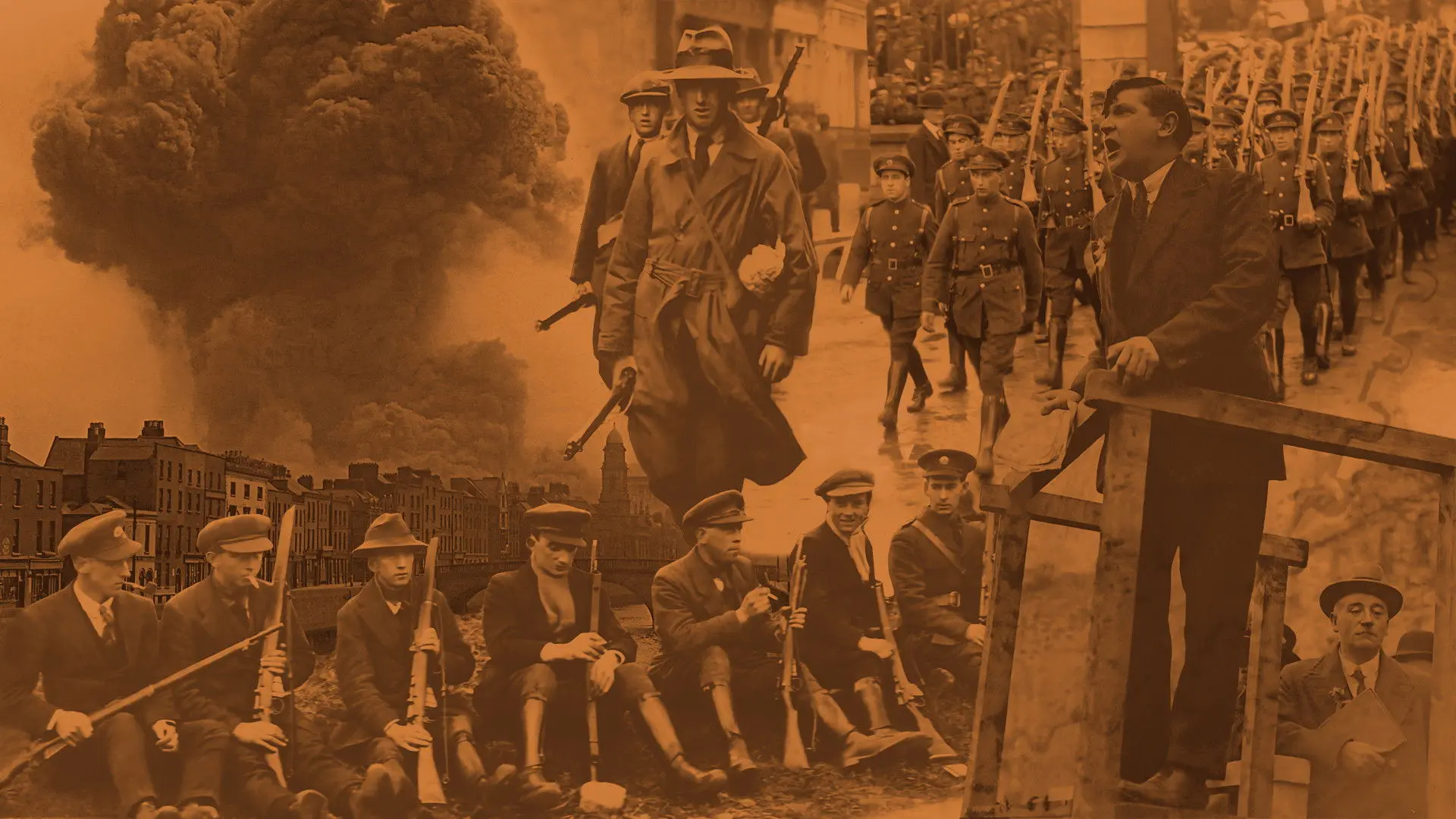 The Irish Civil War backdrop