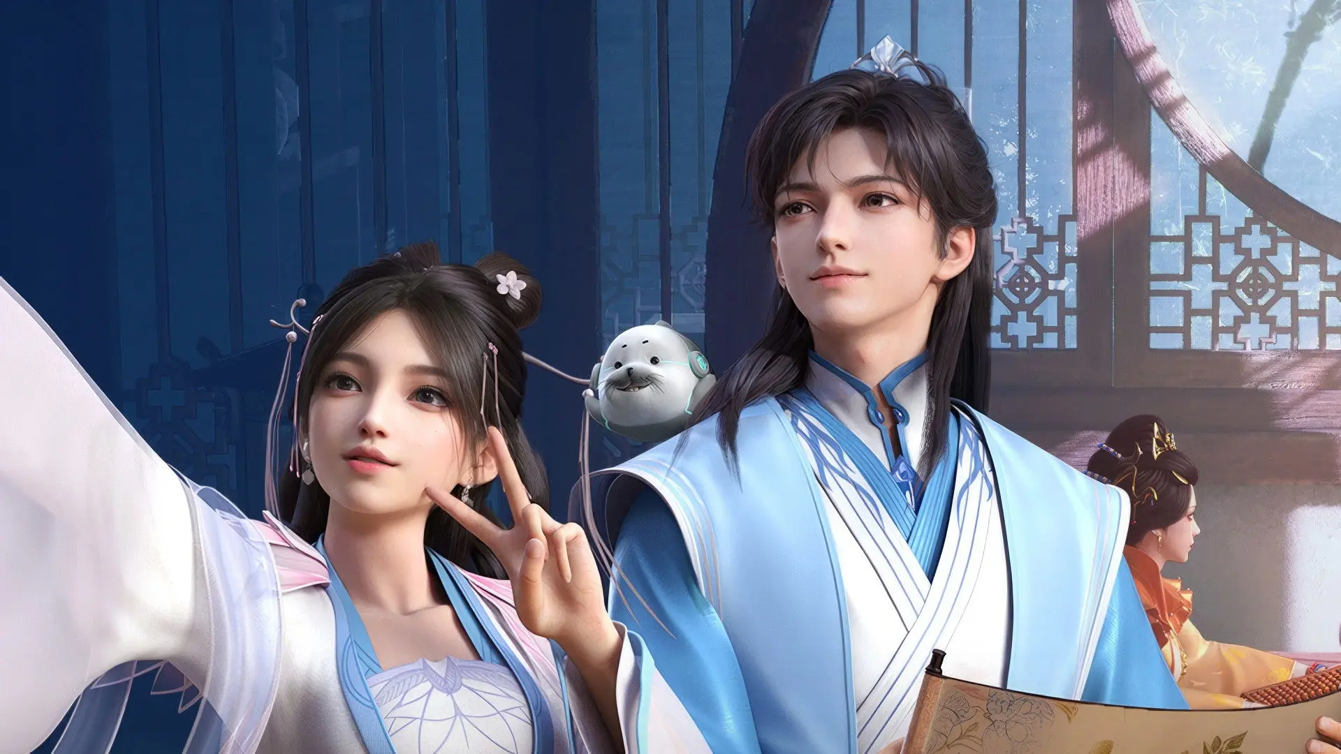 Everything Is Fine with the Emperor backdrop