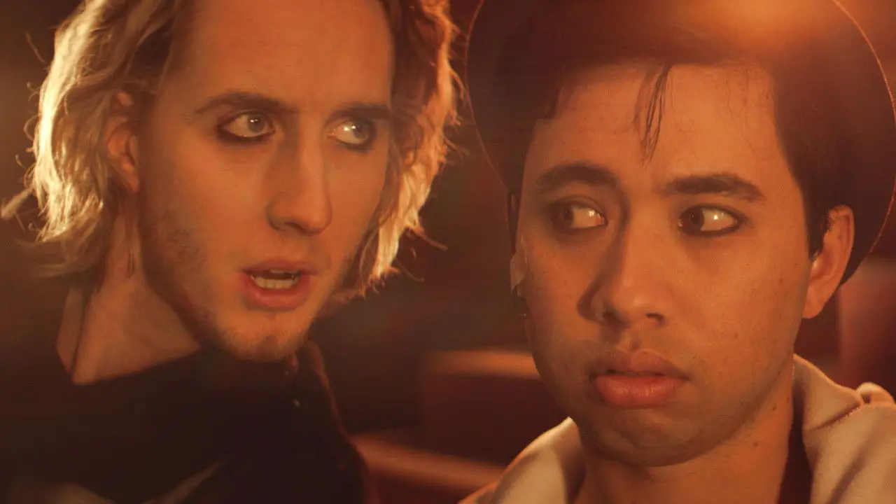 Red Curtain Hell backdrop