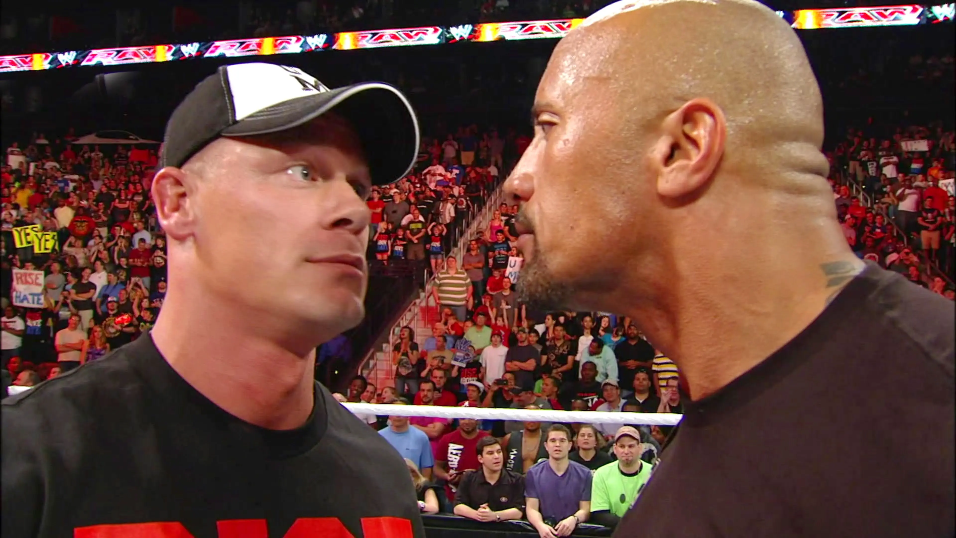 The Rock vs. John Cena: Once in a Lifetime backdrop