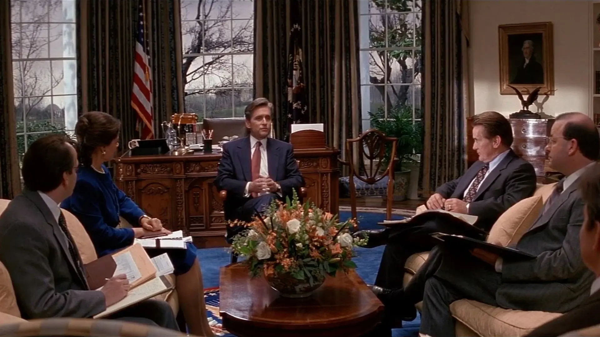 The American President backdrop