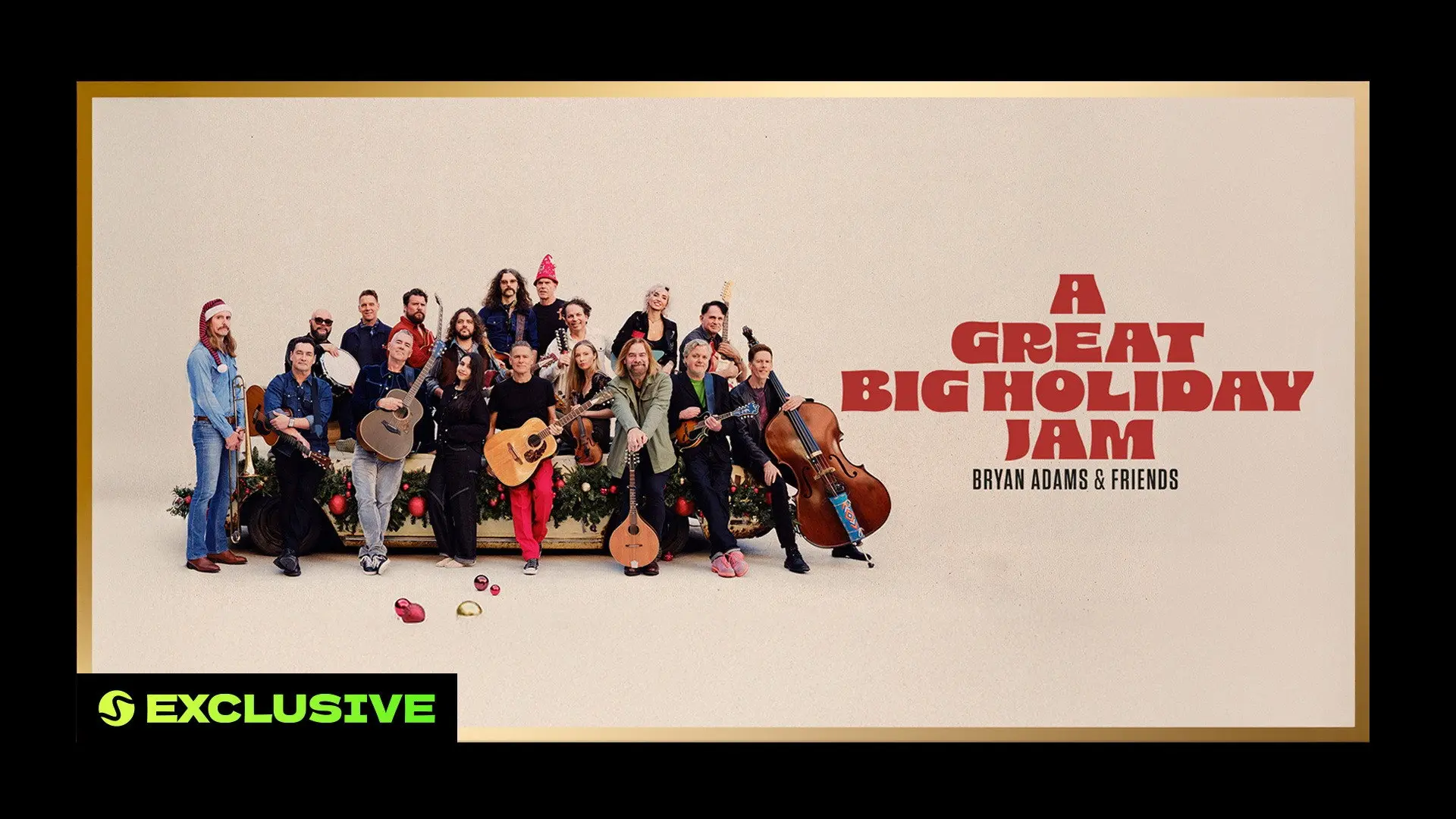 Bryan Adams and Friends: A Great Big Holiday Jam backdrop