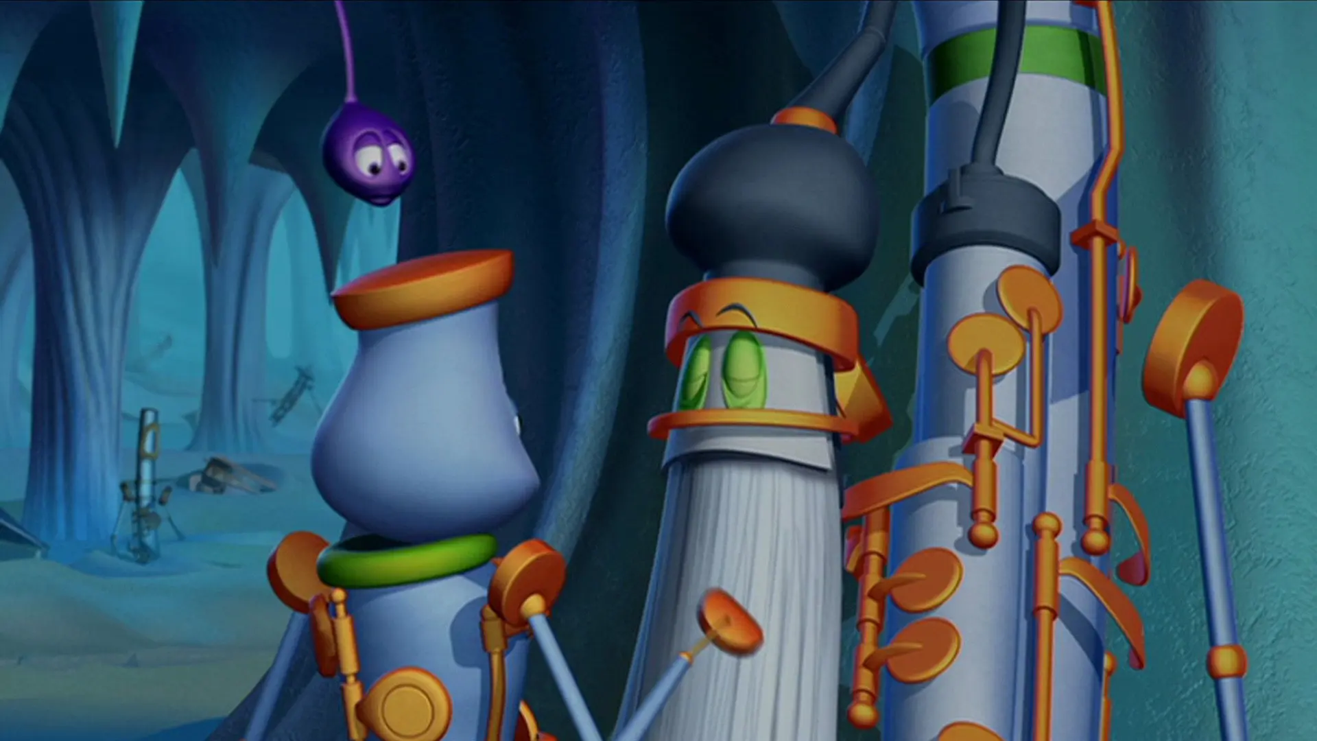 Dizzy & Bop's Big Adventure: The Great Music Caper backdrop