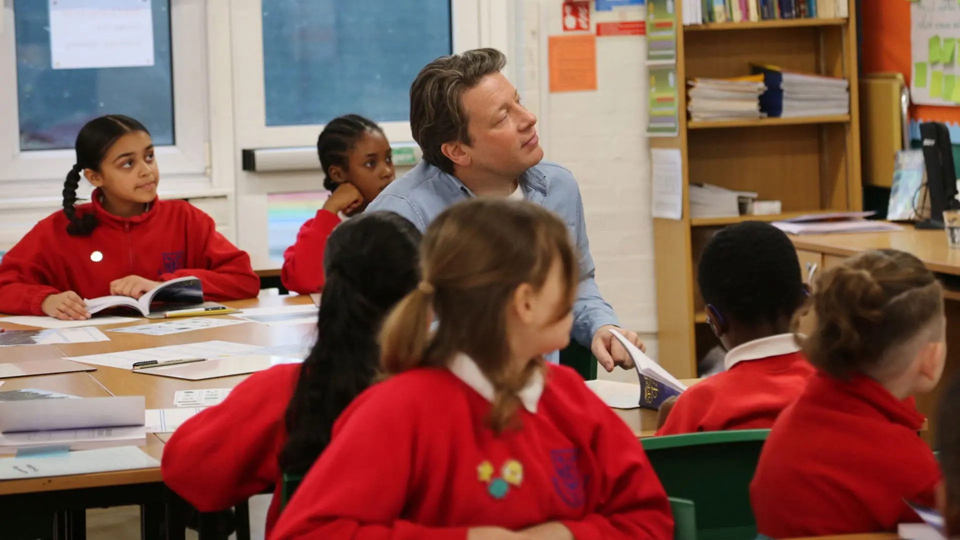 Jamie's Dyslexia Revolution backdrop