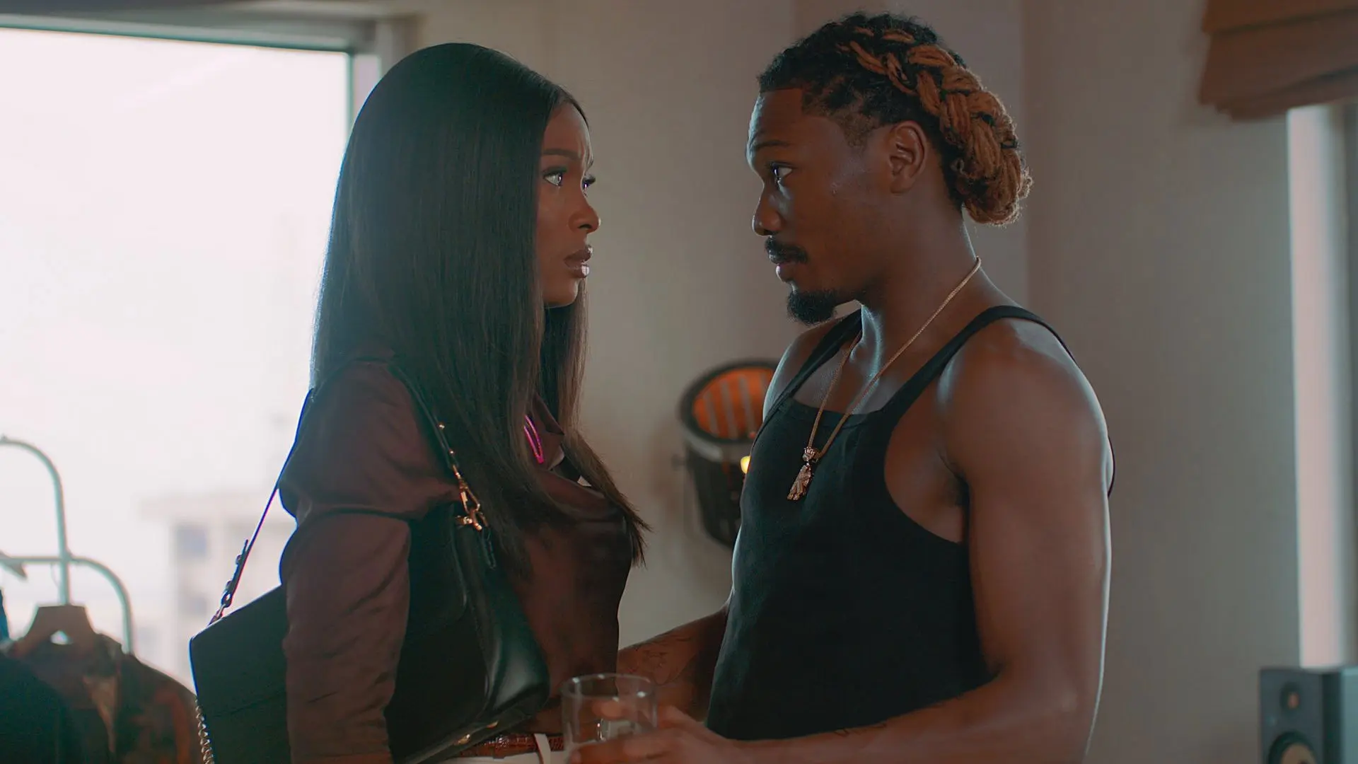 A Lagos Love Story backdrop