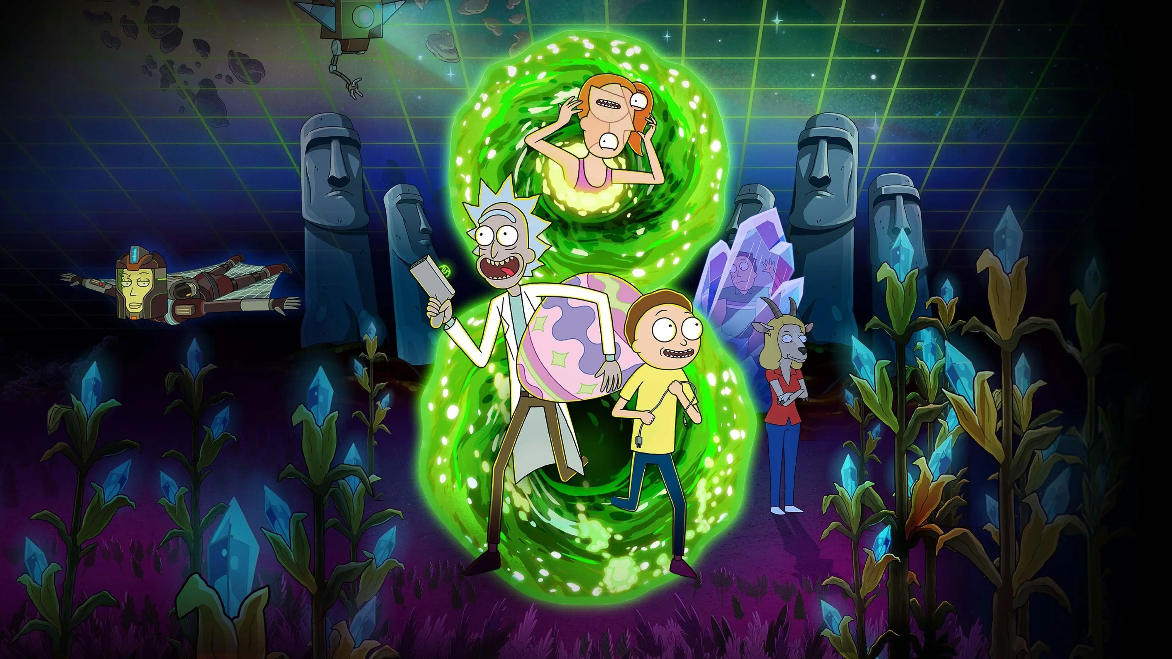 Rick and Morty backdrop