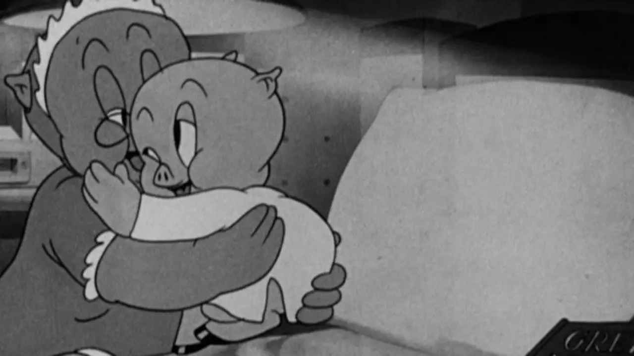 Porky's Hero Agency backdrop