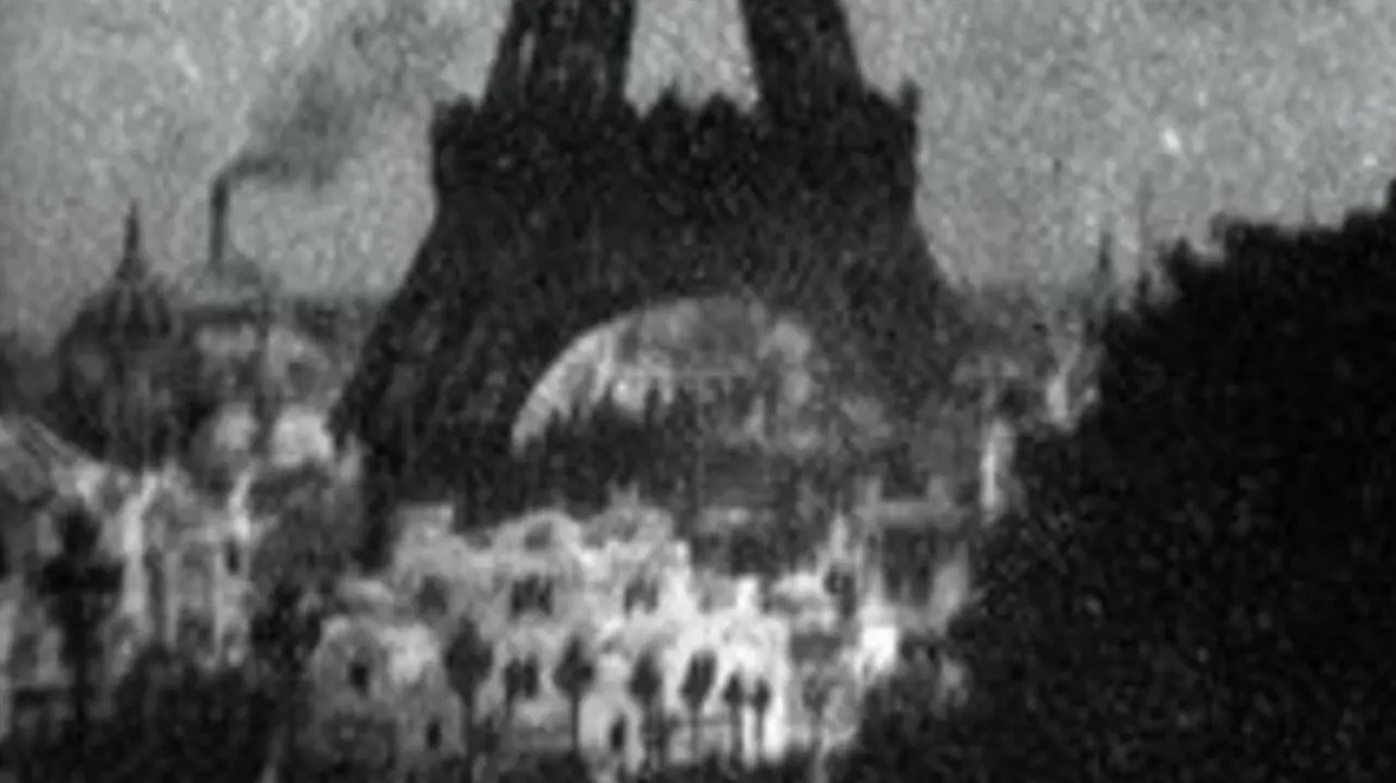 Paris exposition films backdrop