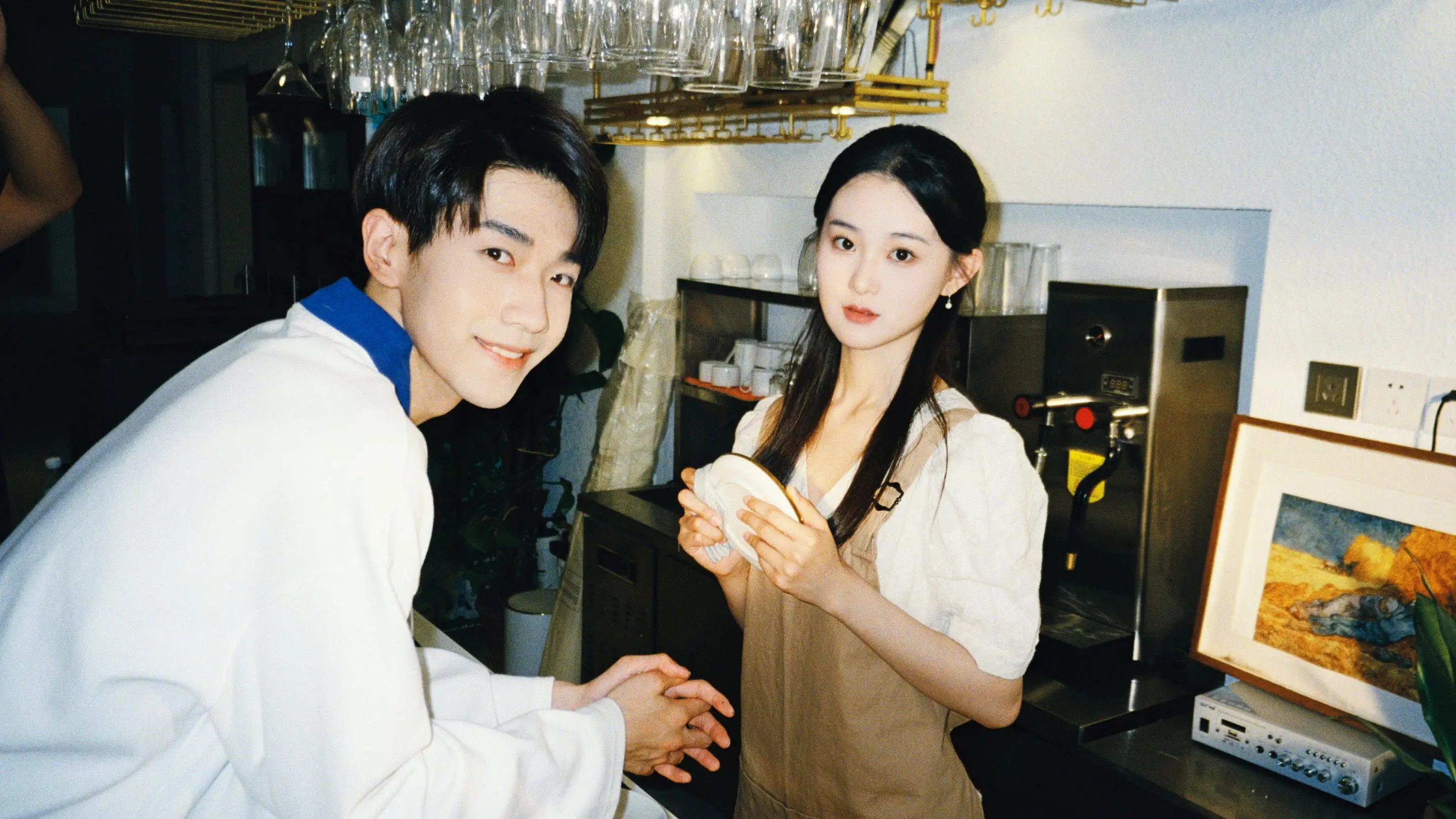 Buff in Love backdrop