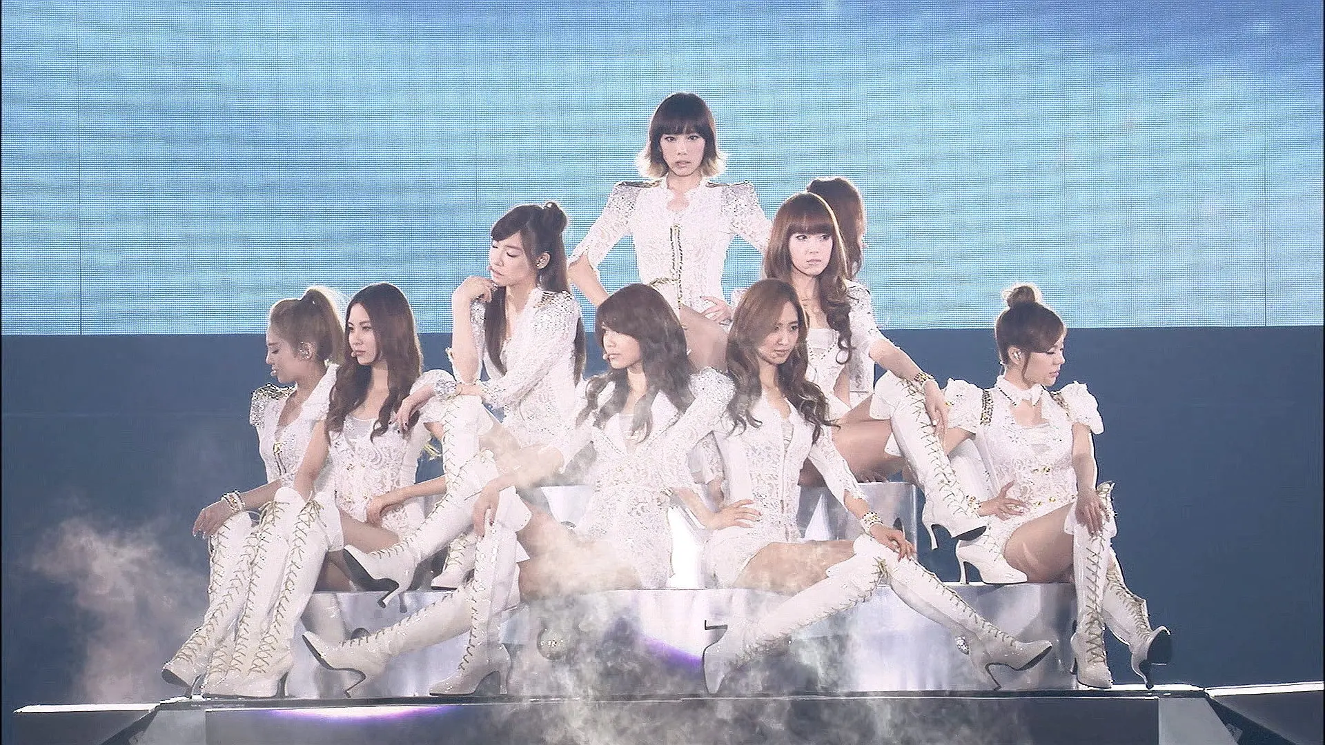 Girls' Generation ~ The First Japan Tour backdrop