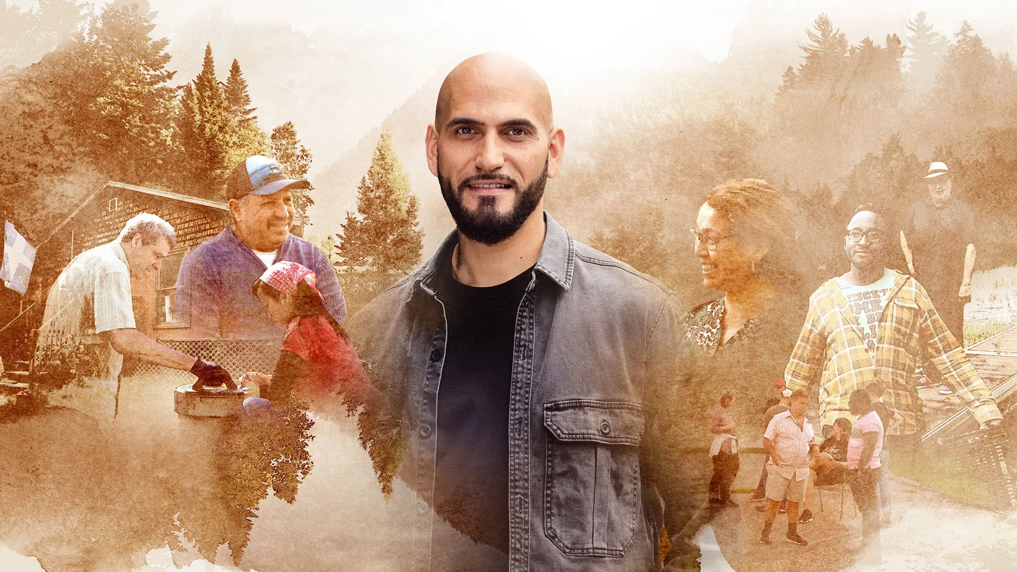 Immigrants de souche backdrop