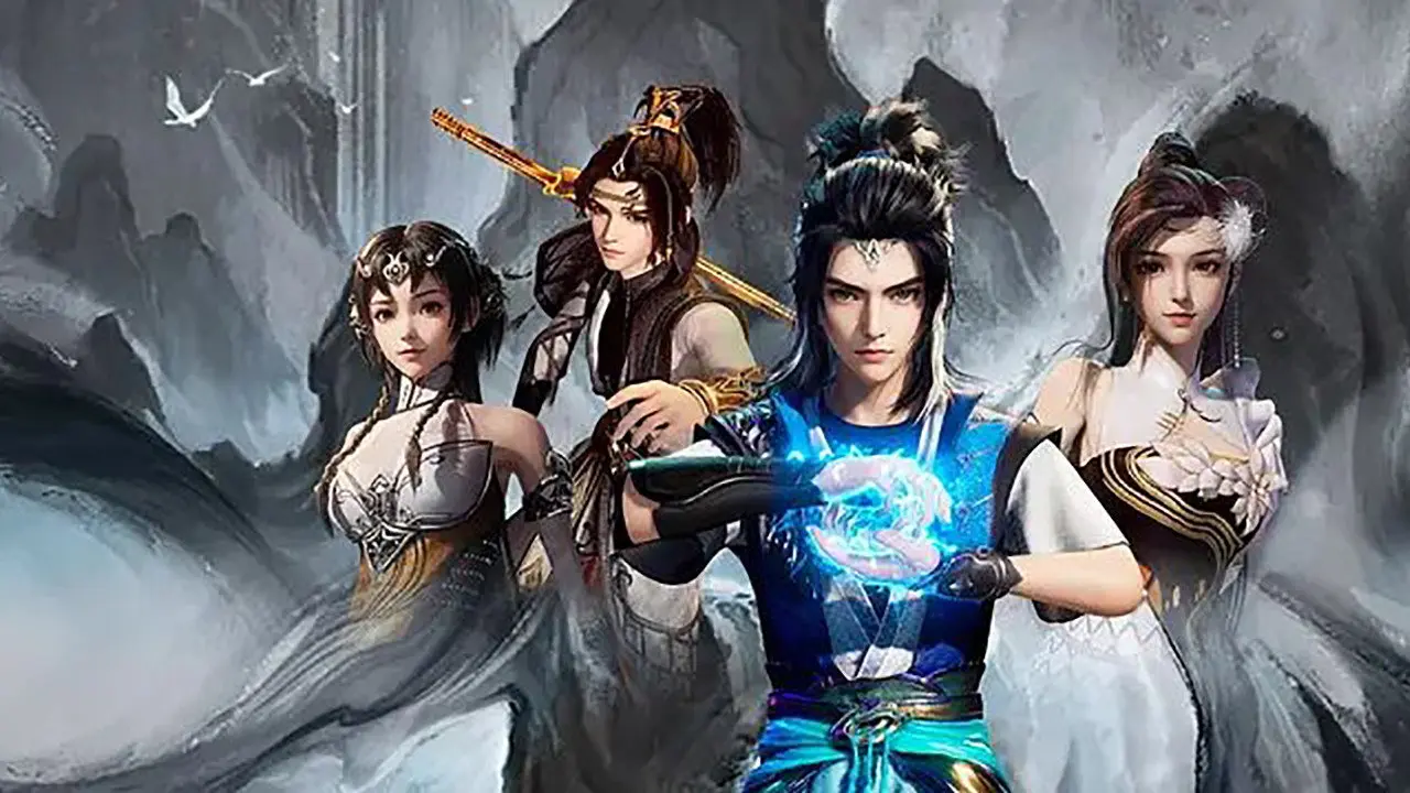 The Legend of the Taiyi Sword Immortal backdrop