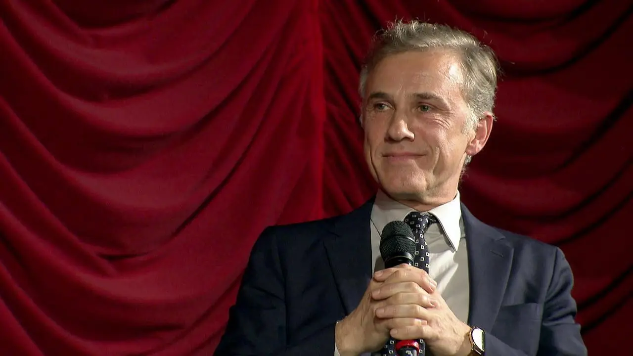Christoph Waltz - The Charm of Evil backdrop