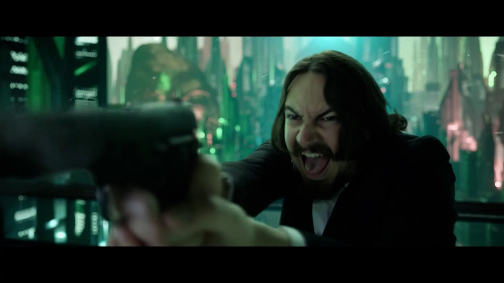 The Glowing Man backdrop