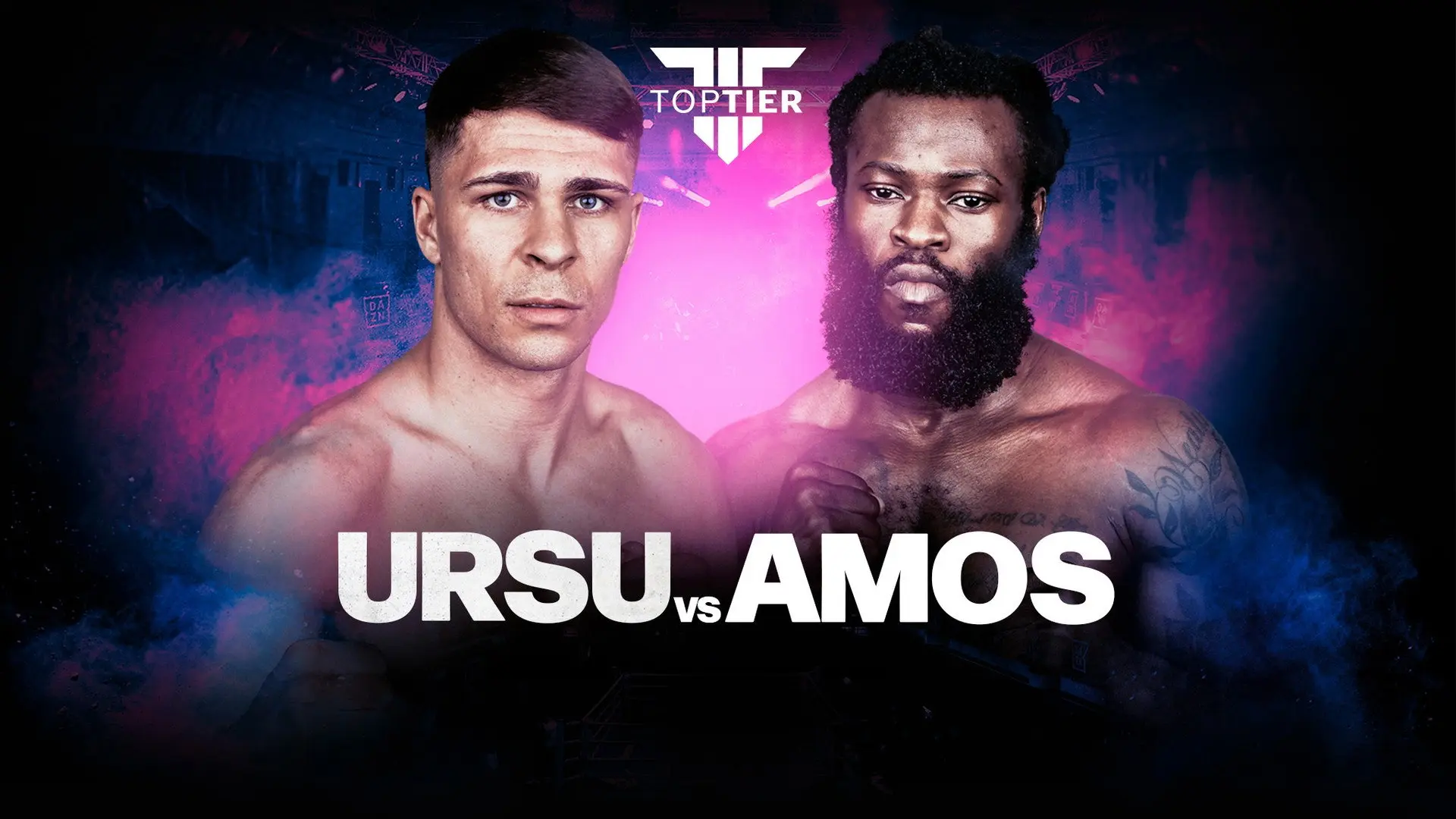 Constantin Ursu vs. Ryan Amos backdrop