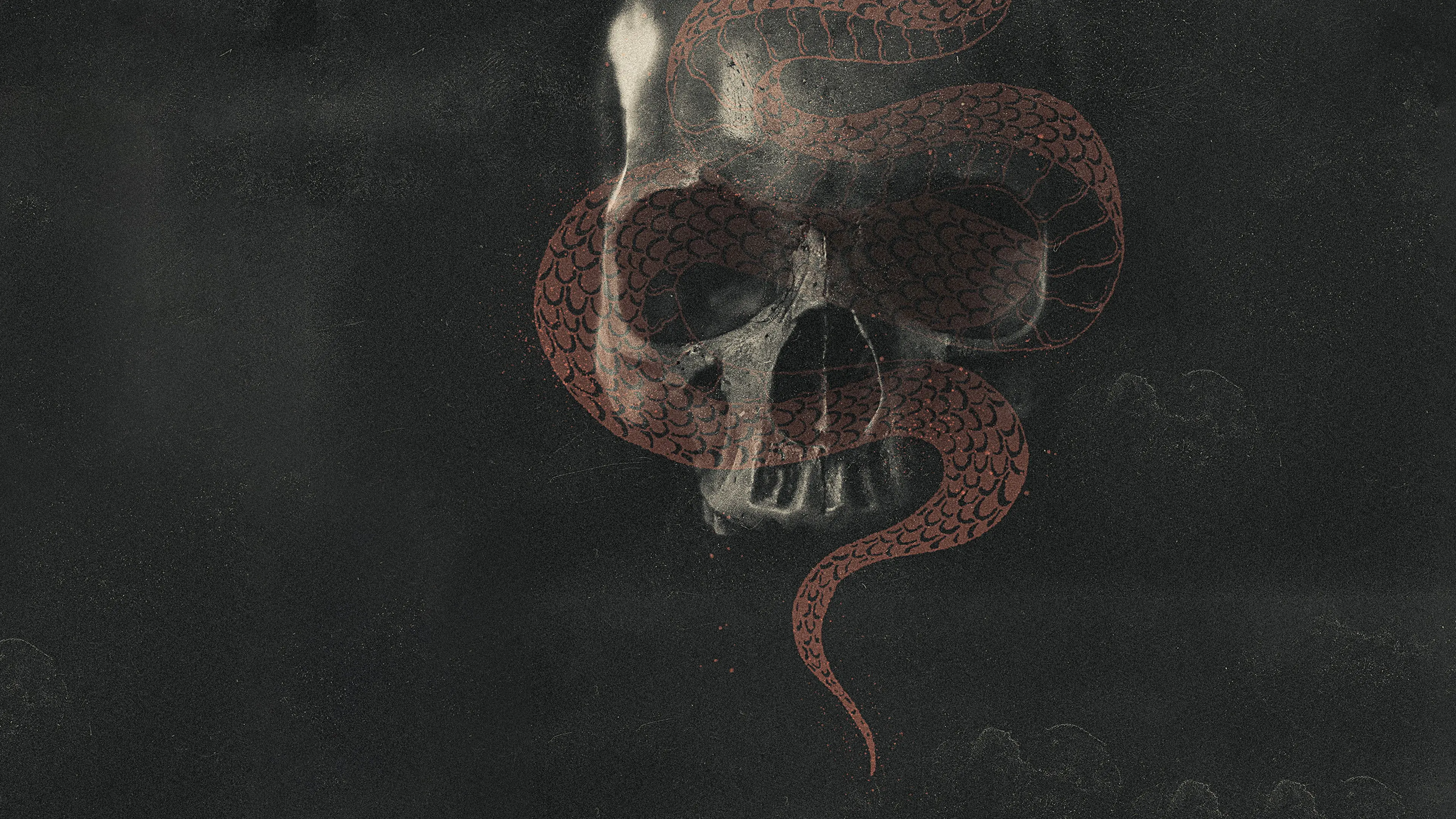 Man-Eating Python backdrop