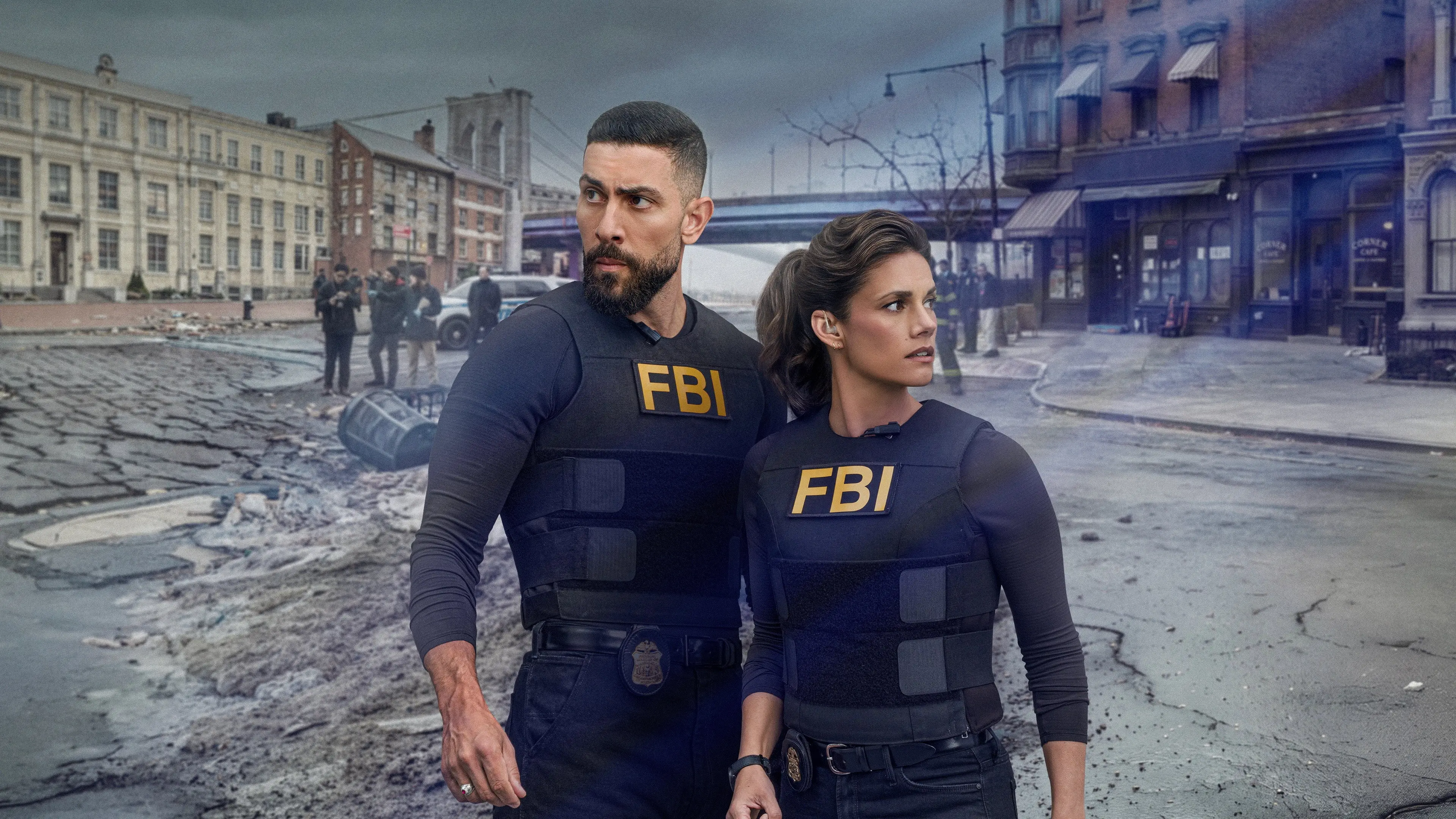 FBI backdrop