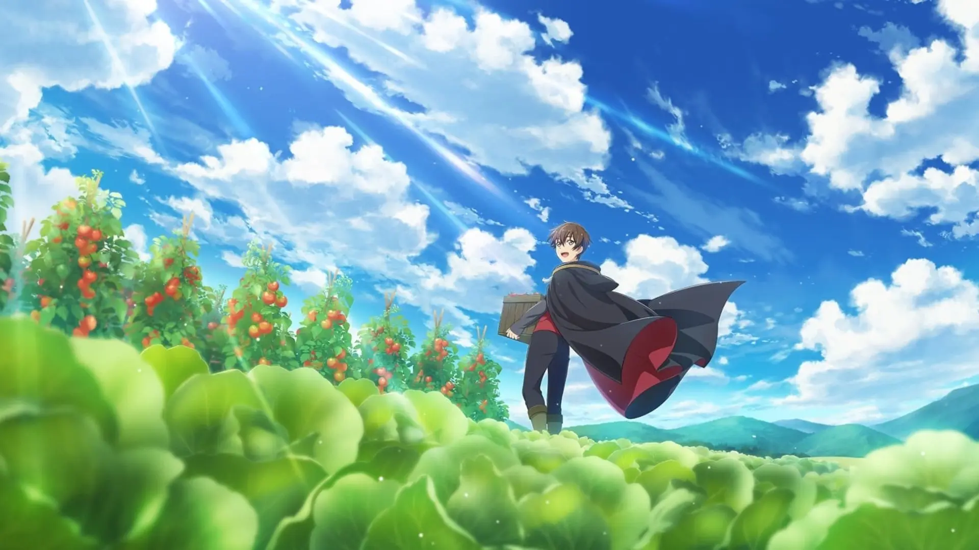 I've Somehow Gotten Stronger When I Improved My Farm-Related Skills. backdrop