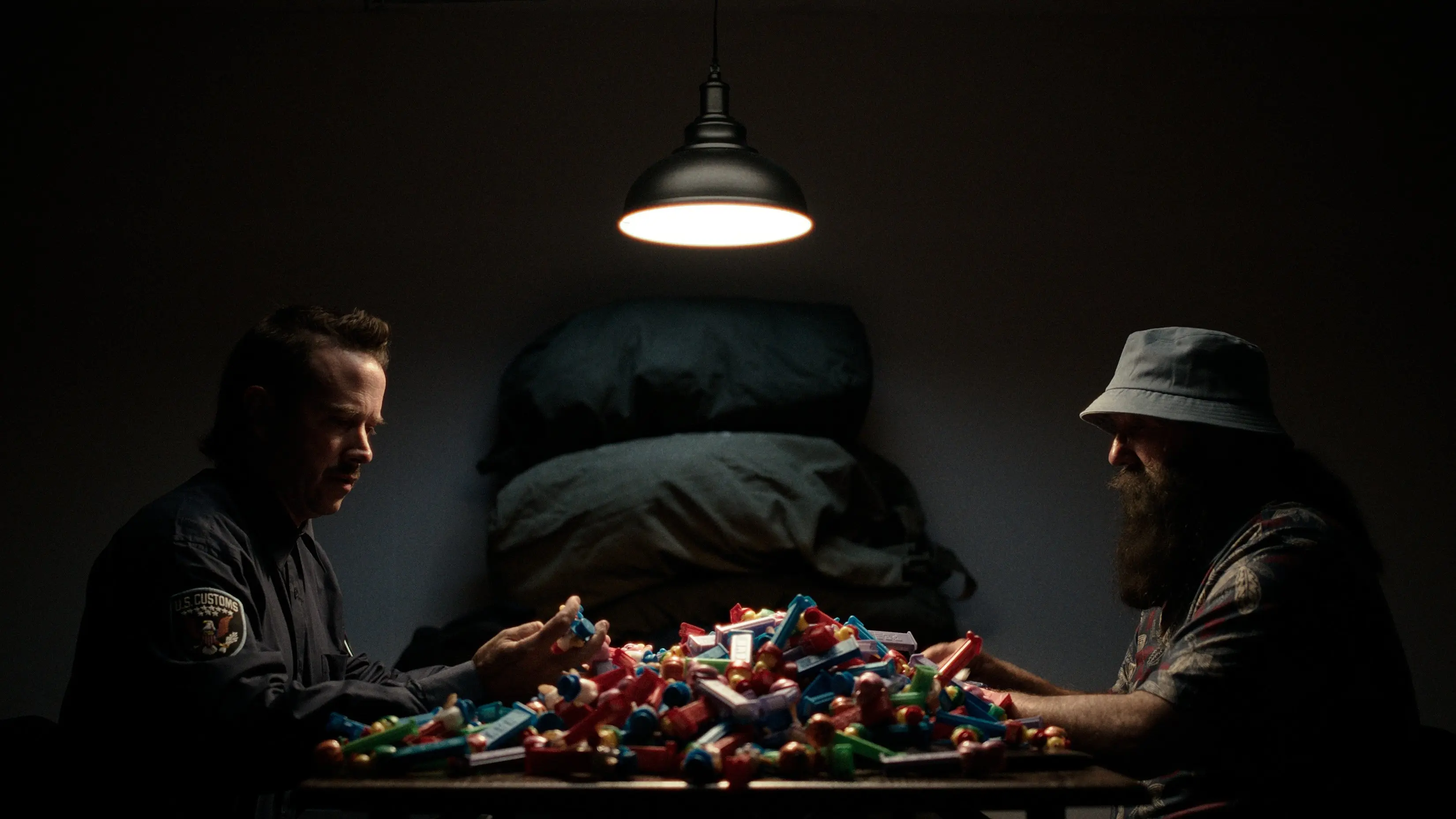 The Pez Outlaw backdrop