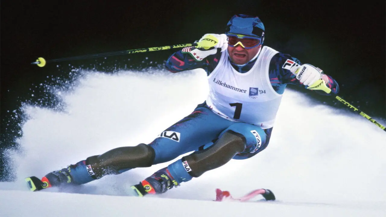 Alberto Tomba - Documentary backdrop