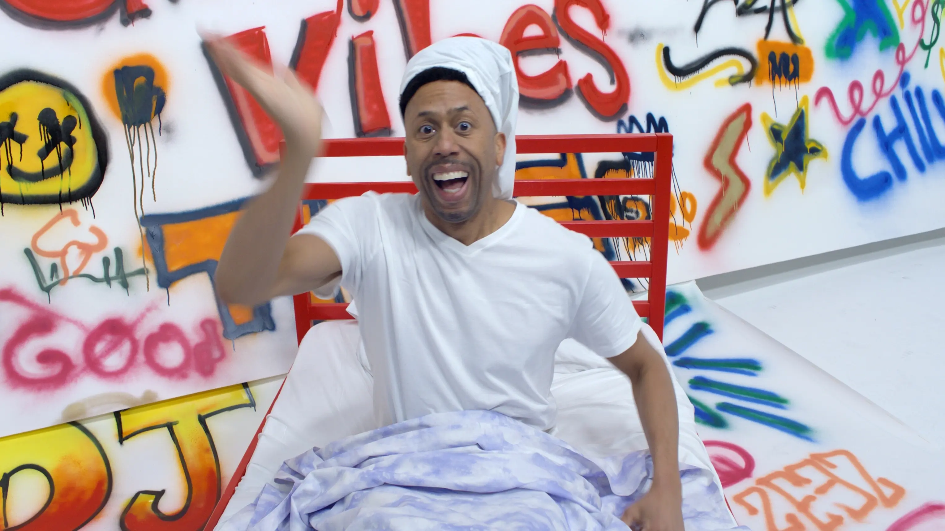 A Hip Hop Story backdrop