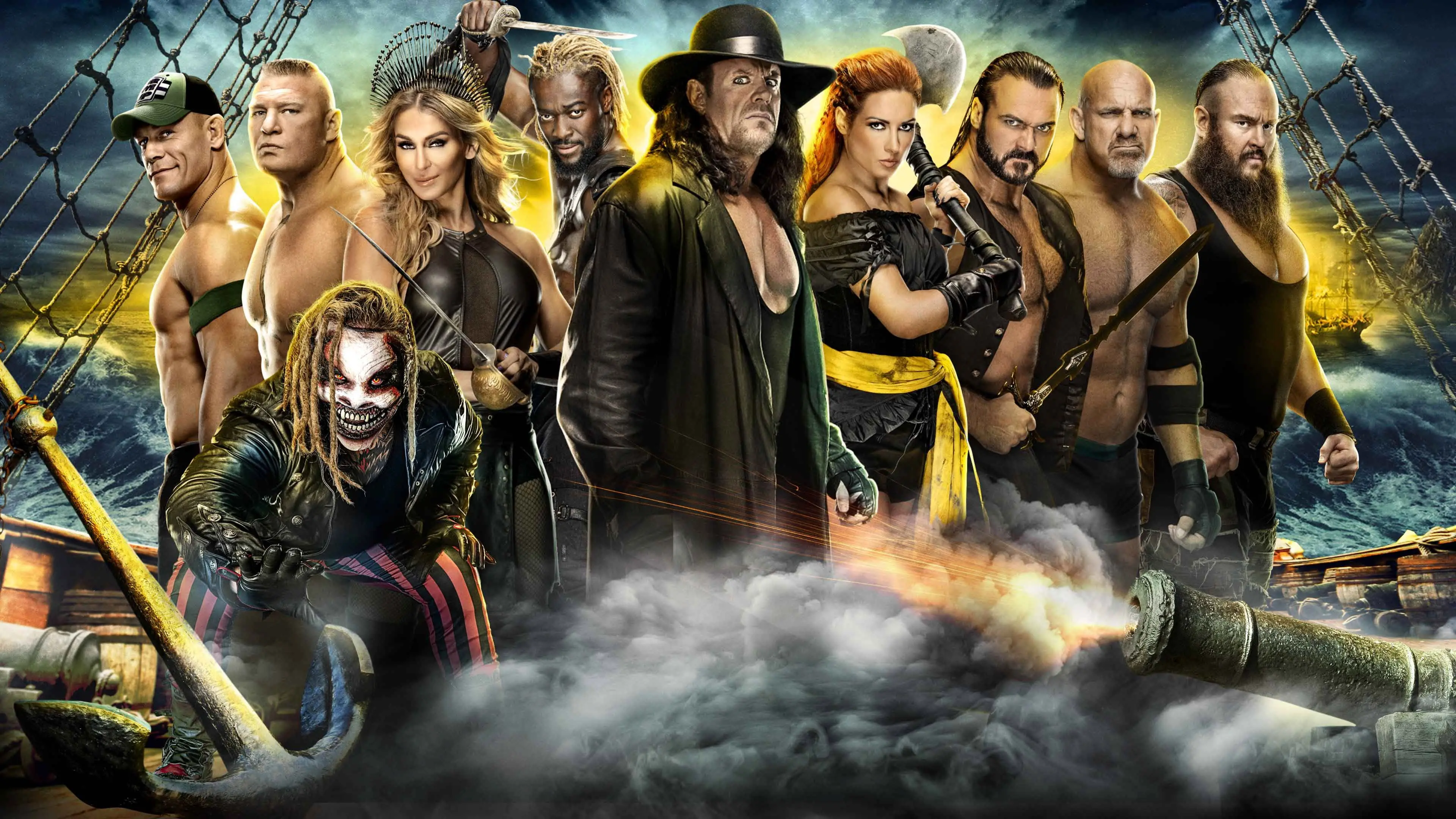 WWE WrestleMania 36: Part 2 backdrop