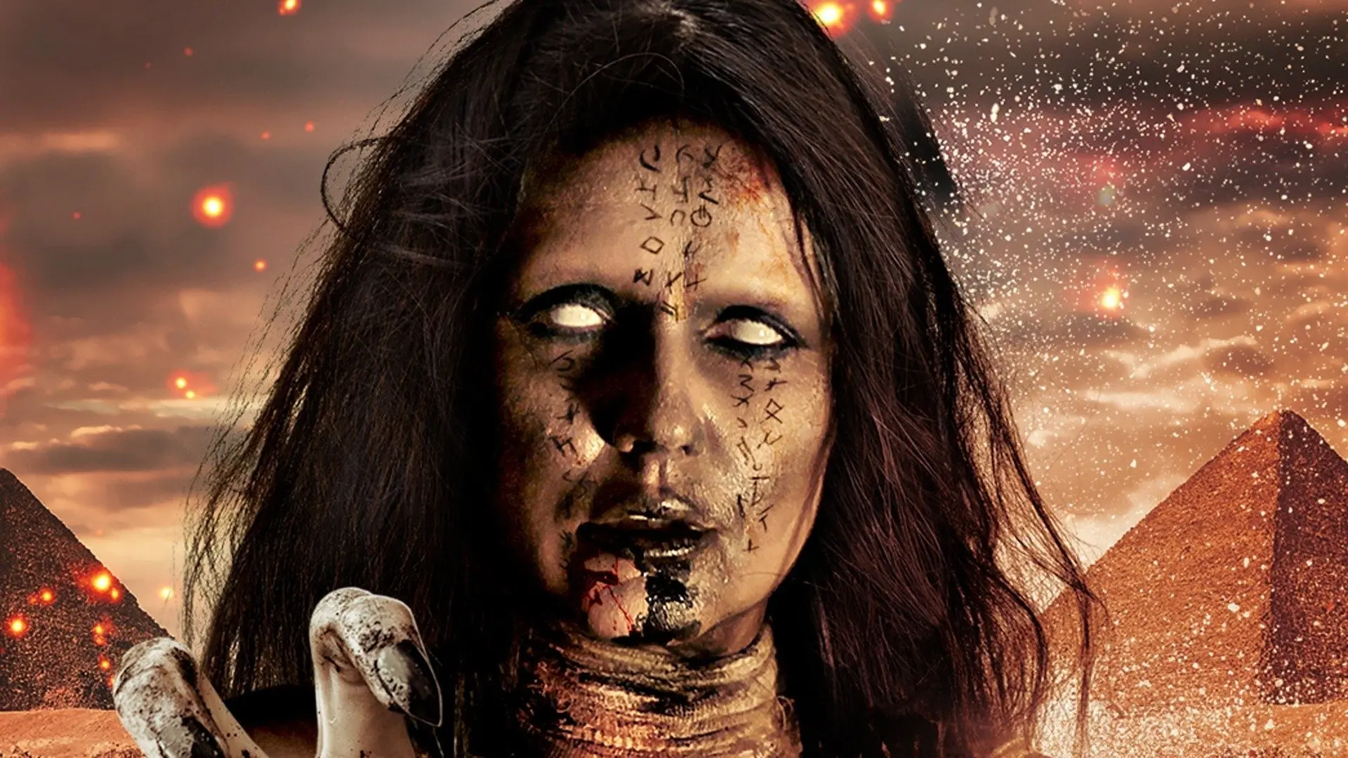 The Mummy Resurrection backdrop