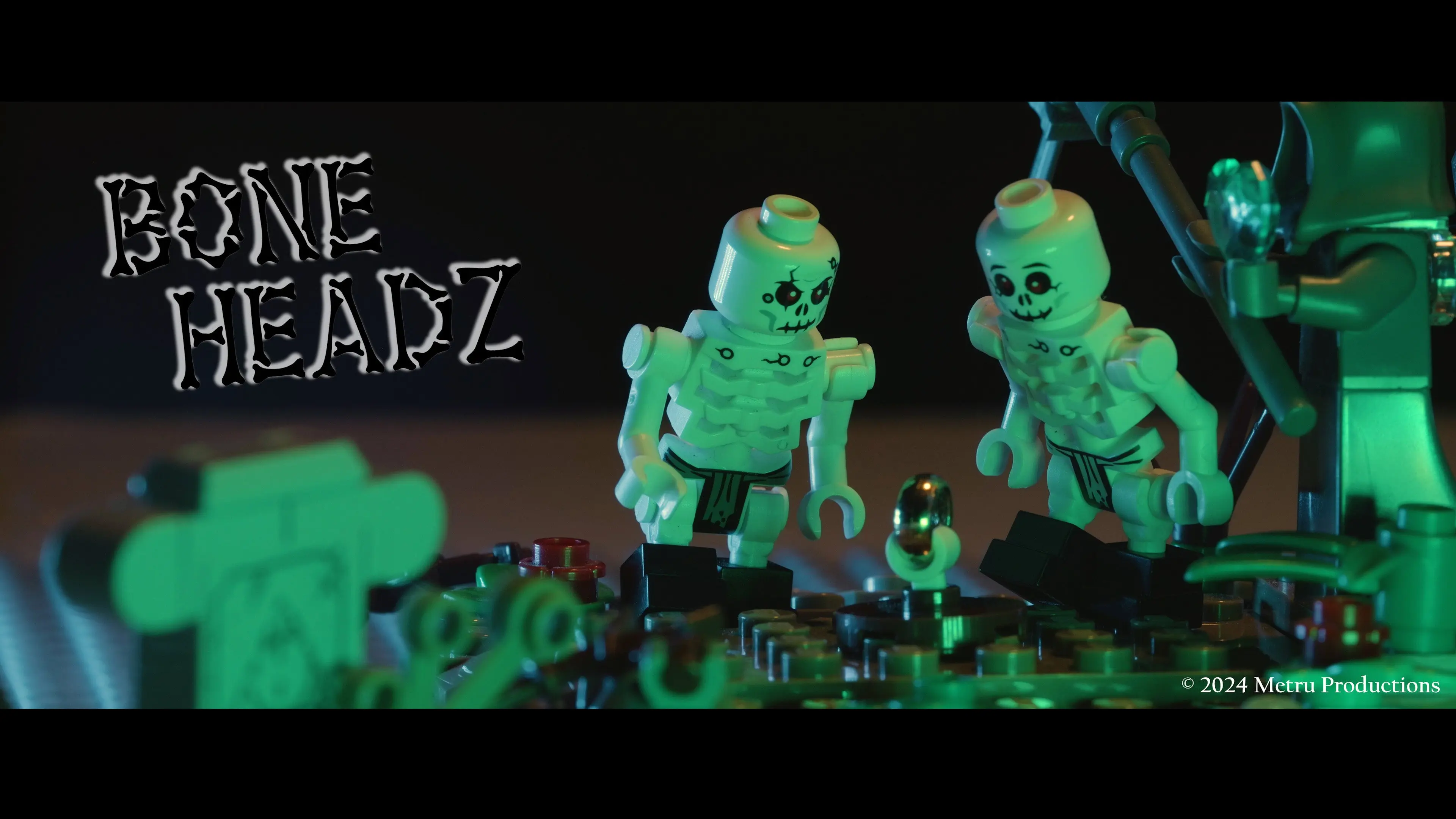 Bone Headz backdrop