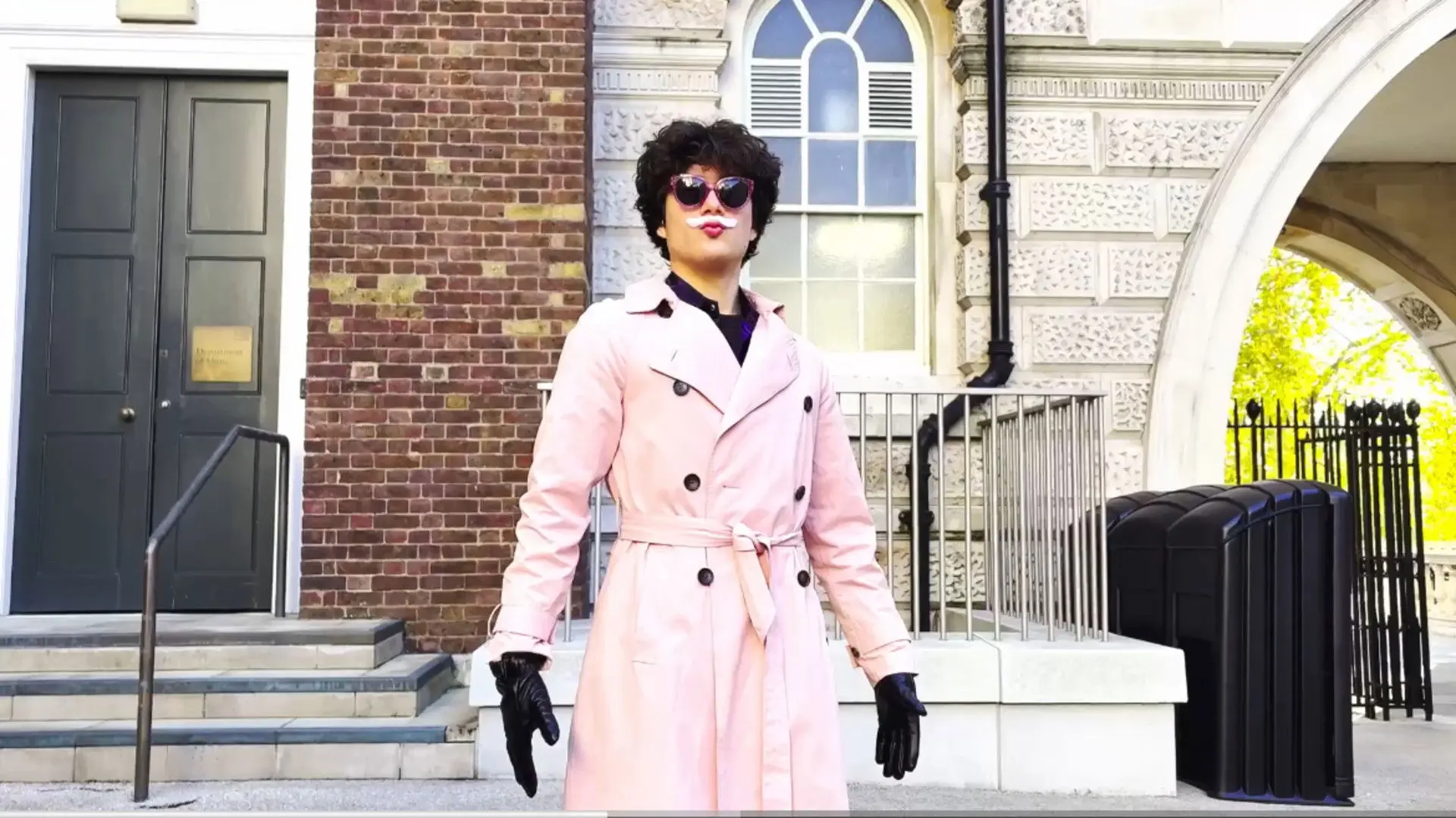 Pink Jaguar backdrop