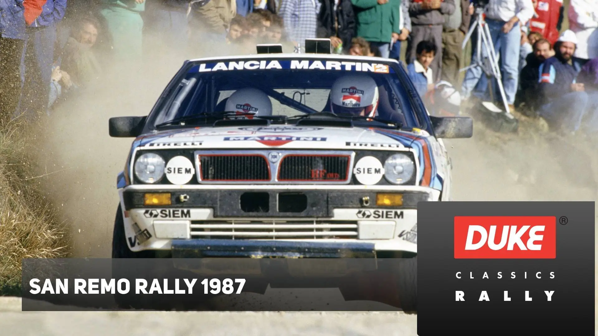 Rallye Sanremo 1987 backdrop