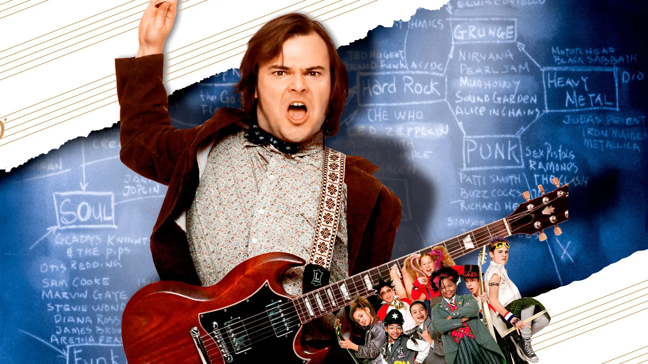 School of Rock backdrop