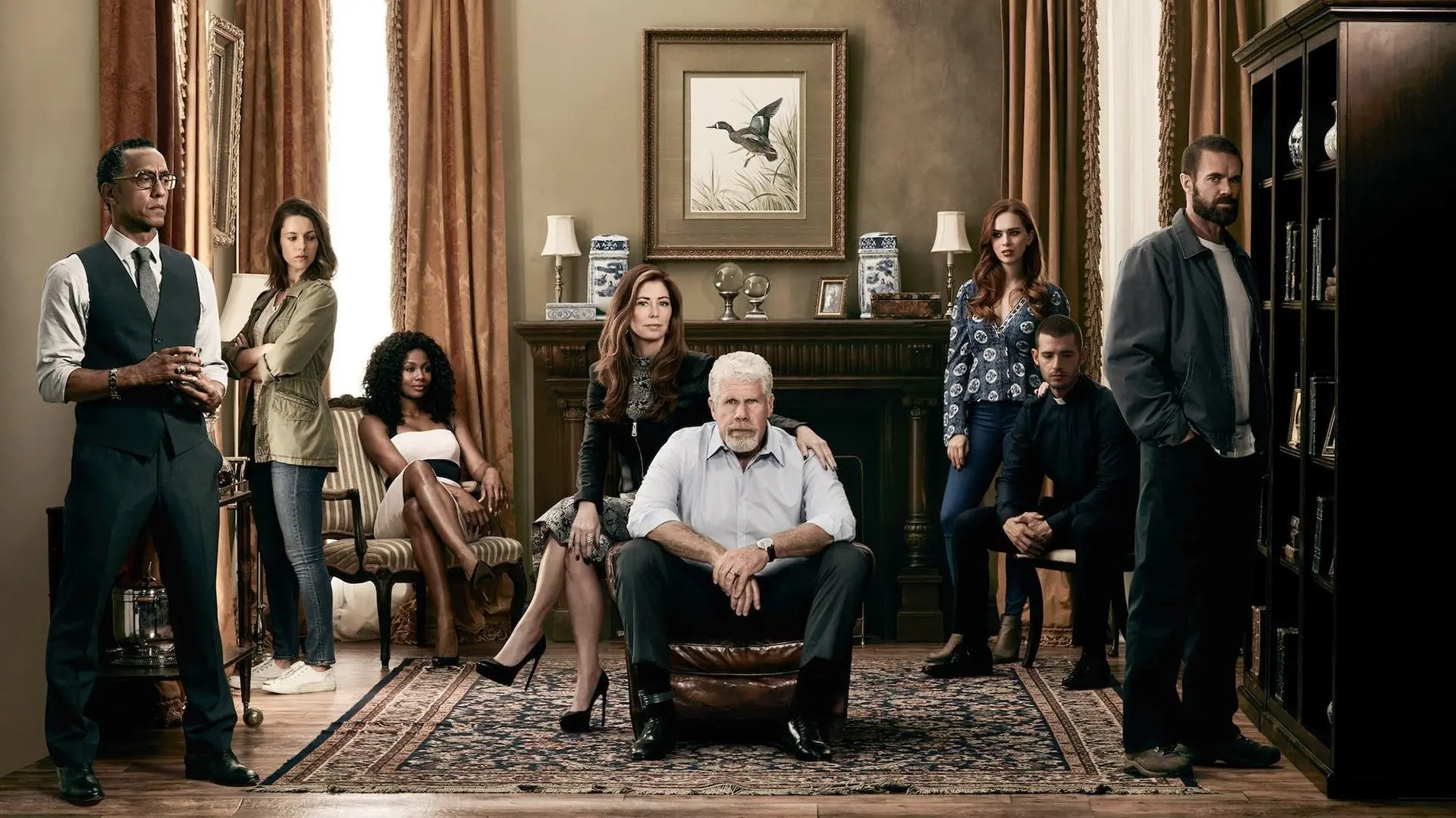 Hand of God backdrop