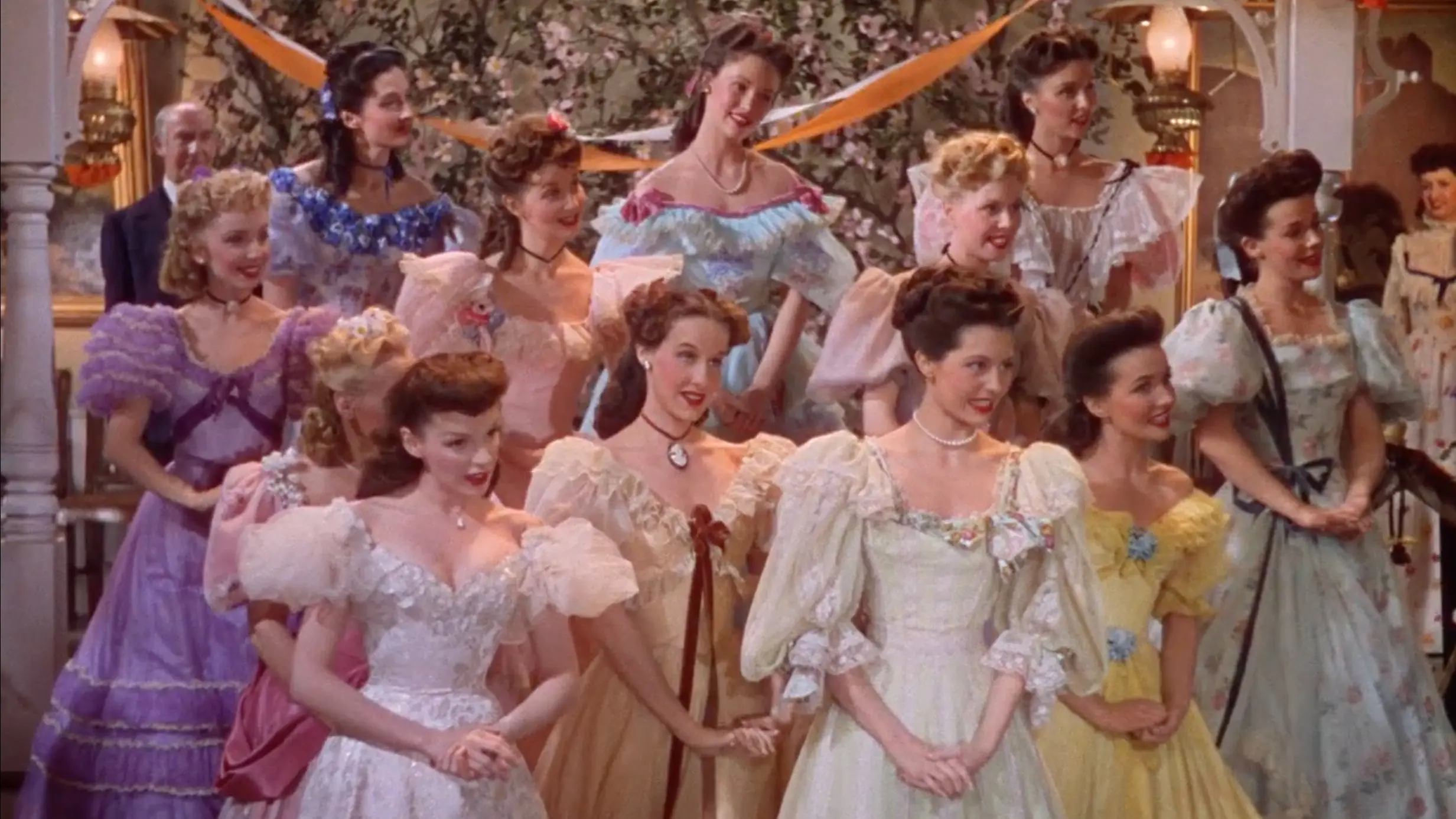 The Harvey Girls backdrop