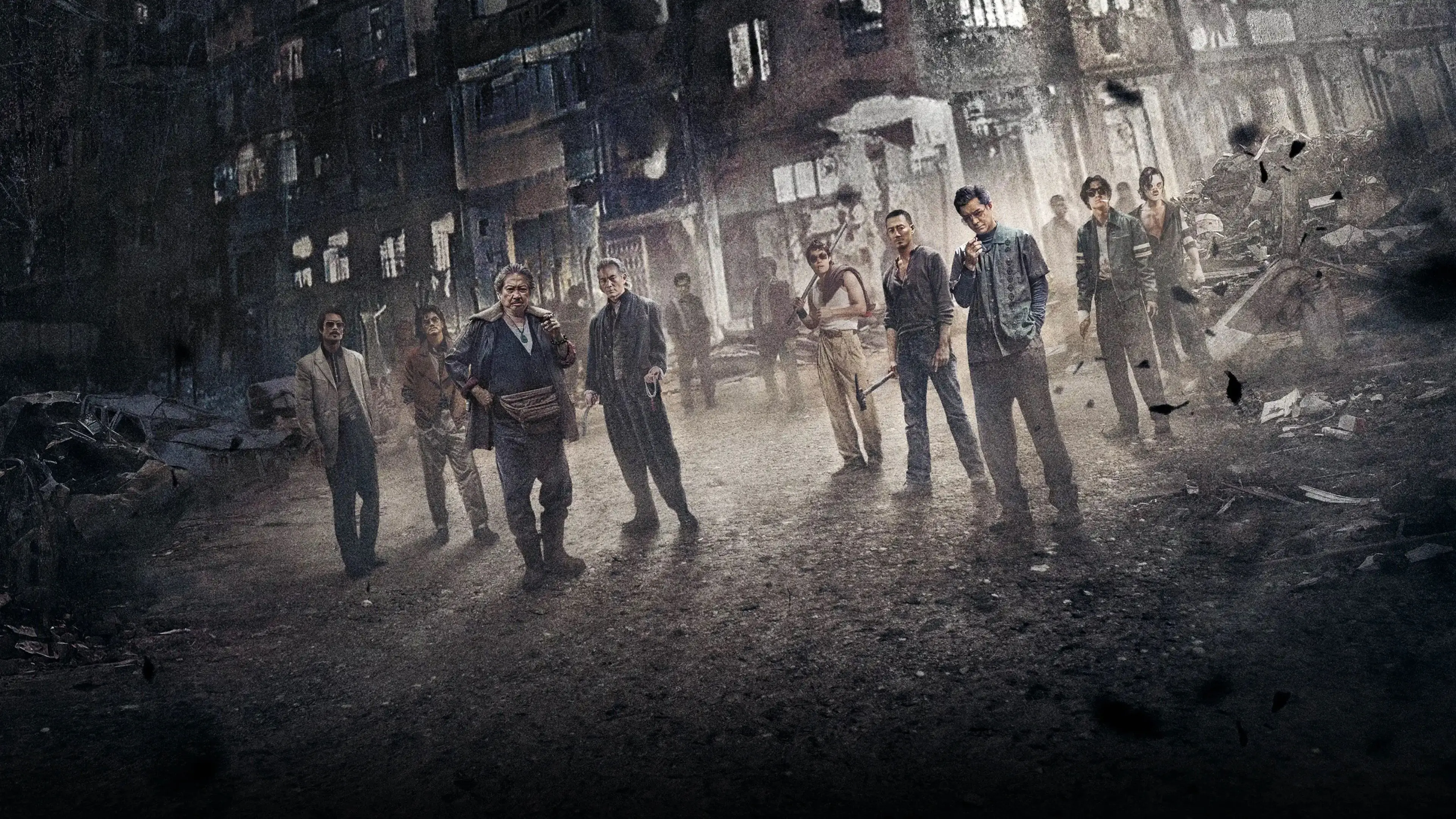 Twilight of the Warriors: Walled In backdrop